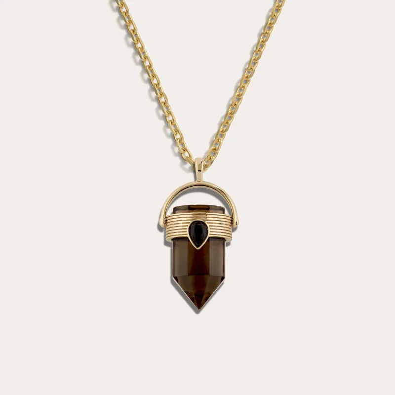 Meditation Crystal Necklace sold by Awe Inspired