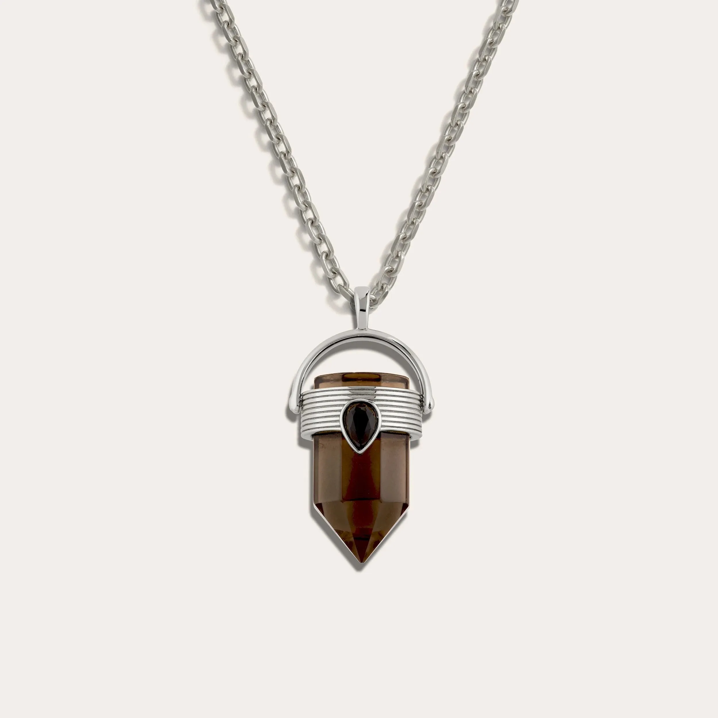 Meditation Crystal Necklace sold by Awe Inspired product image thumbnail 5