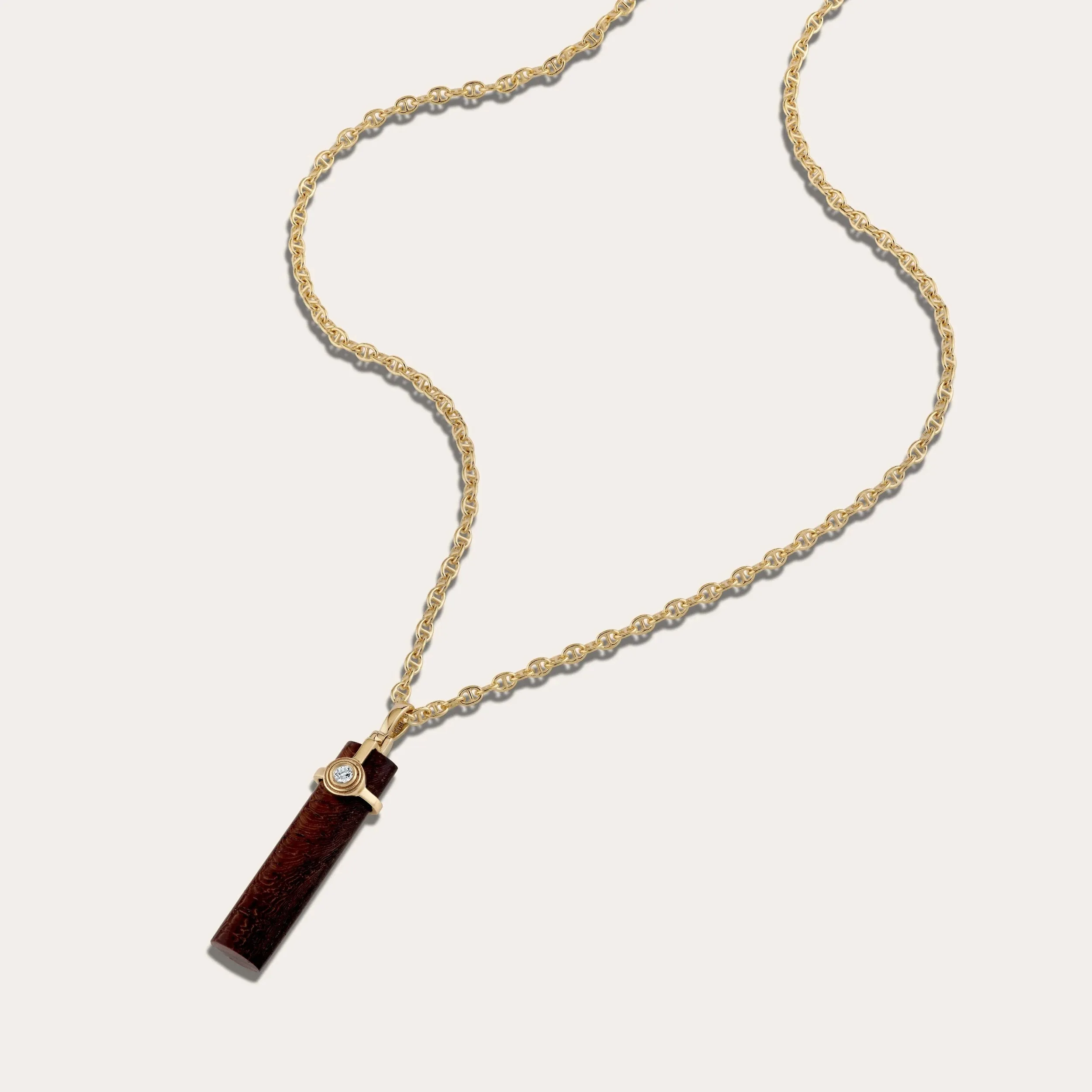 Touch Wood Necklace sold by Awe Inspired product image thumbnail 3