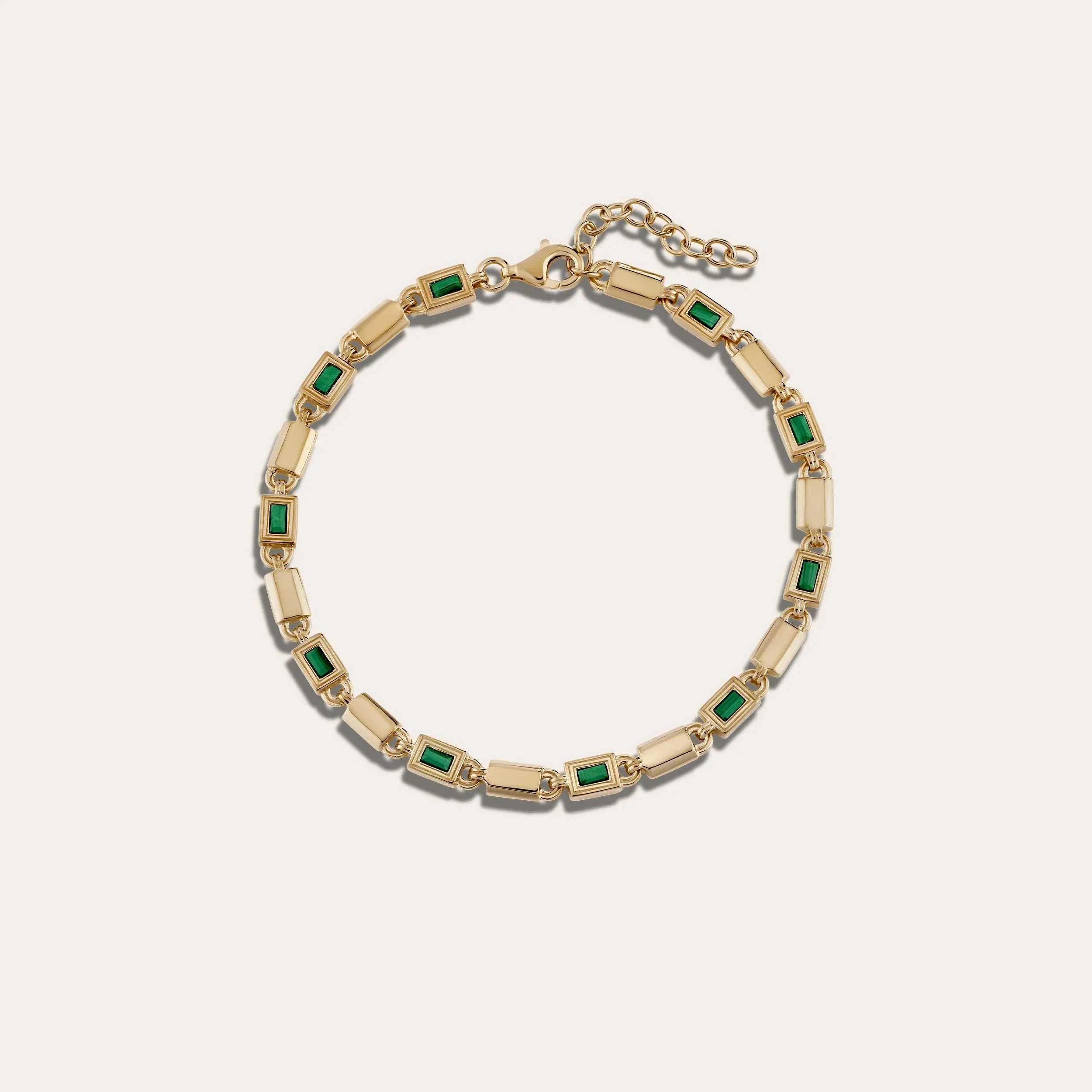 Geo Link Tennis Bracelet sold by Awe Inspired product image thumbnail 4