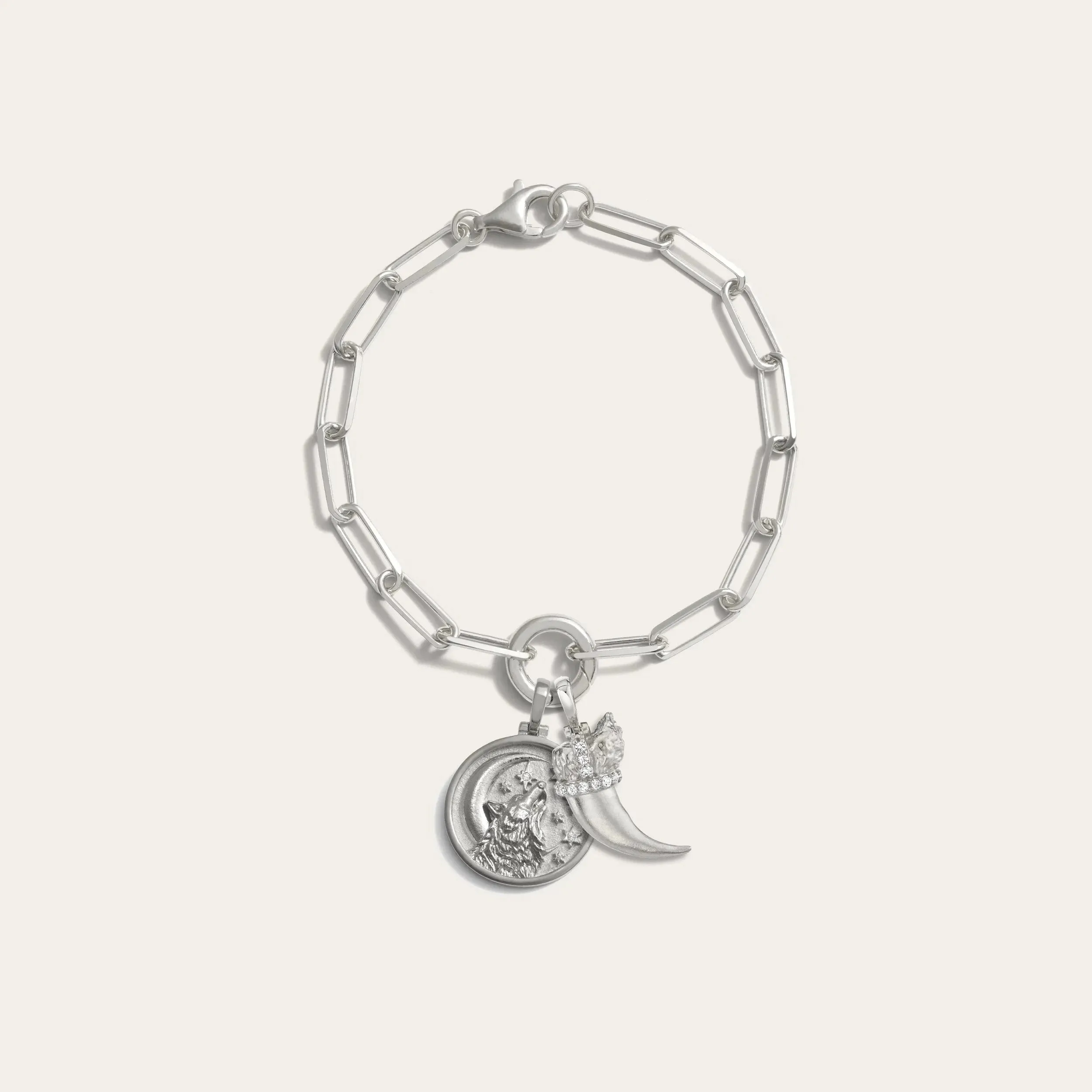 She-Wolf Charm Bracelet sold by Awe Inspired product image thumbnail 3