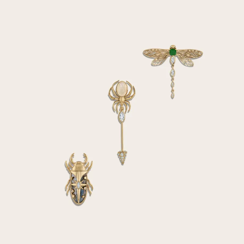 Bug Brooch Set sold by Awe Inspired