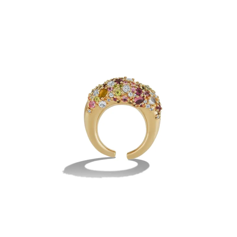 Encrusted Abstract Ear Cuff sold by Awe Inspired