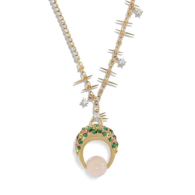 Gua Sha Nova Necklace sold by Awe Inspired