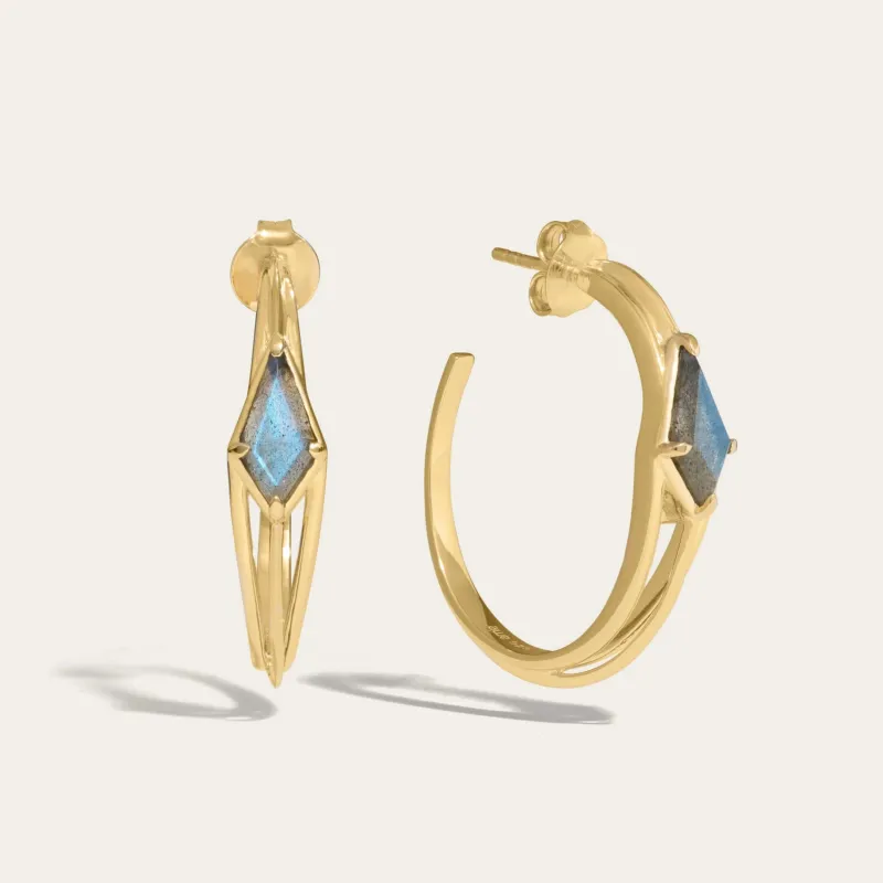 Prism Oval Hoops sold by Awe Inspired