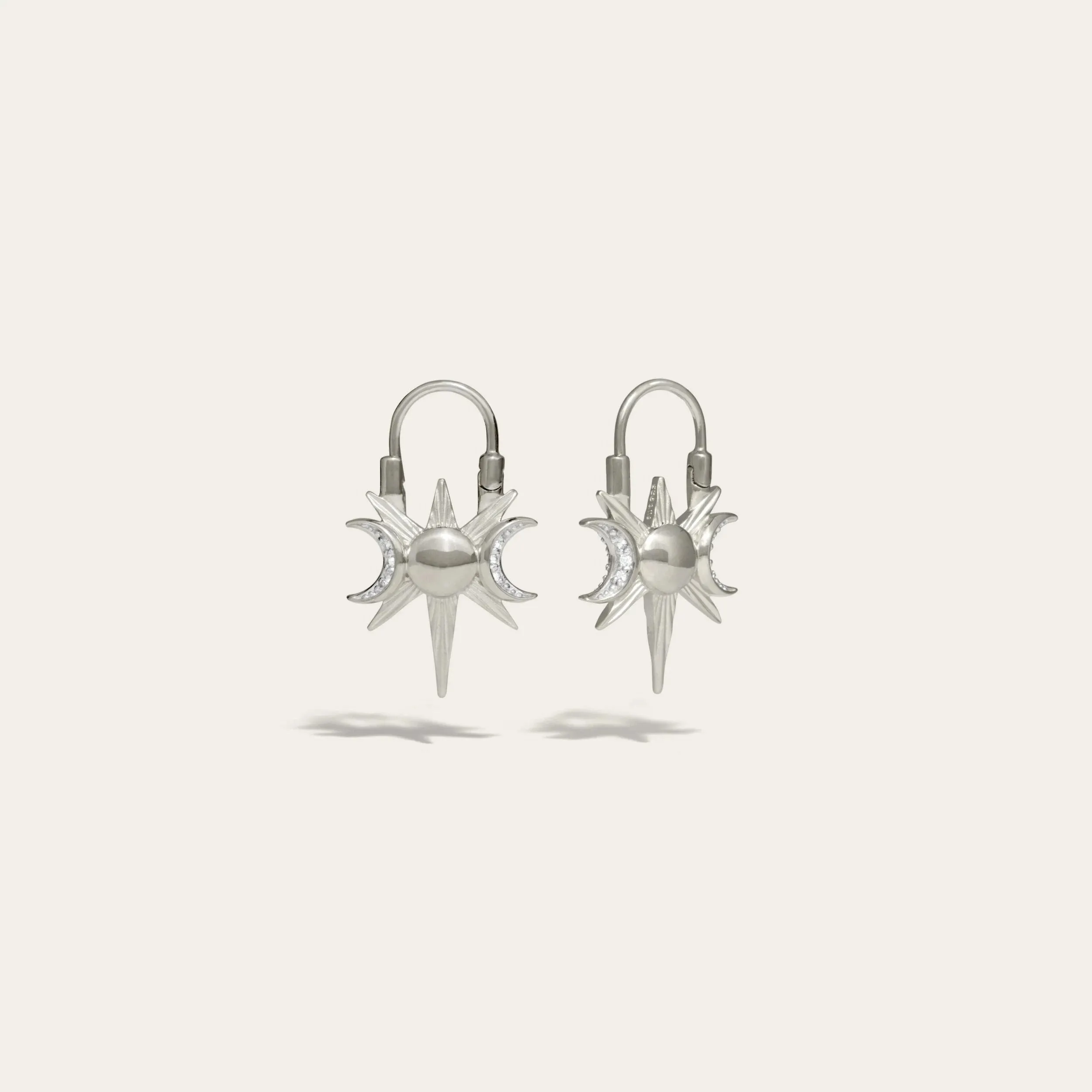 Spiked Triple Moon Huggies sold by Awe Inspired product image thumbnail 4