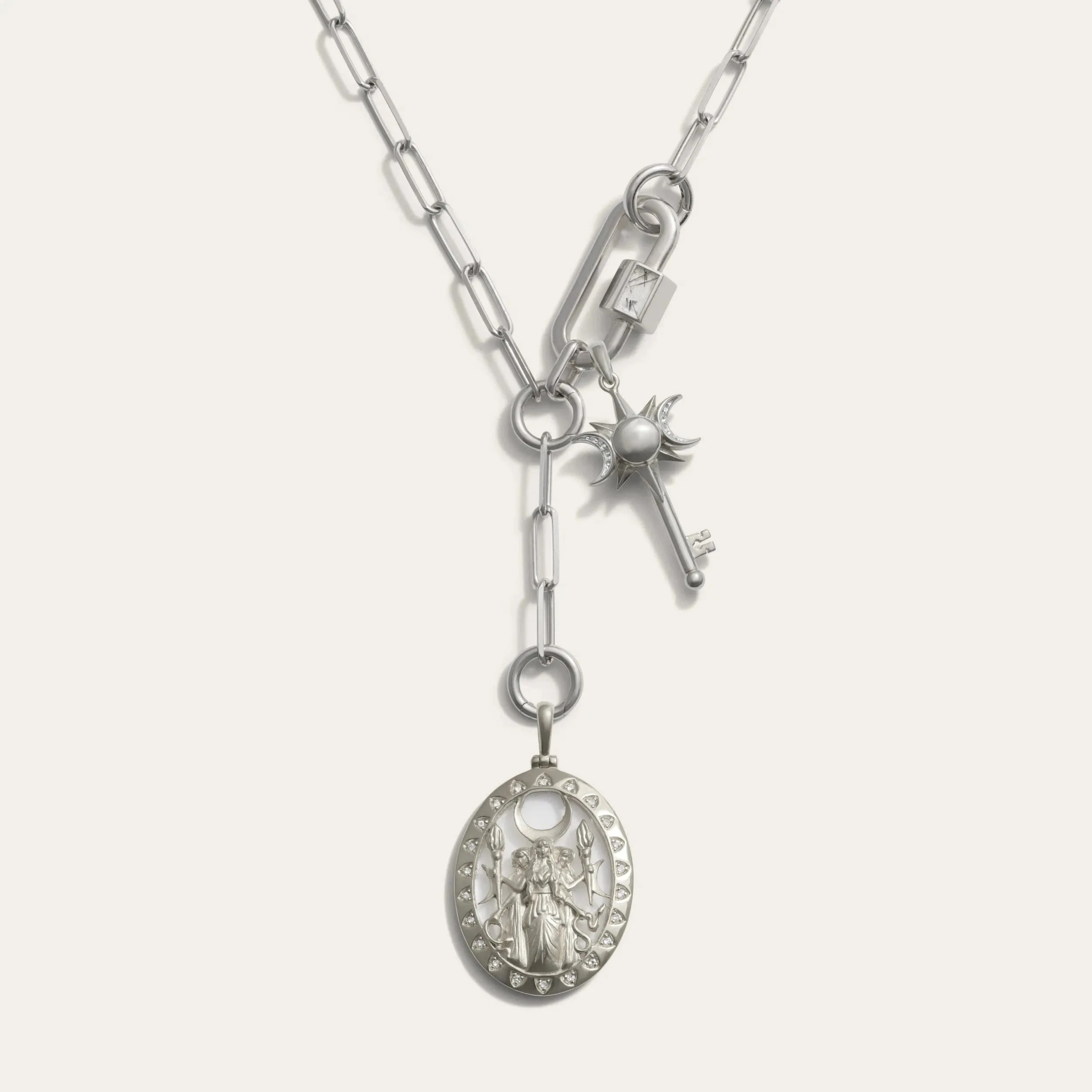 Hecate's Key Charm Lariat sold by Awe Inspired product image thumbnail 5