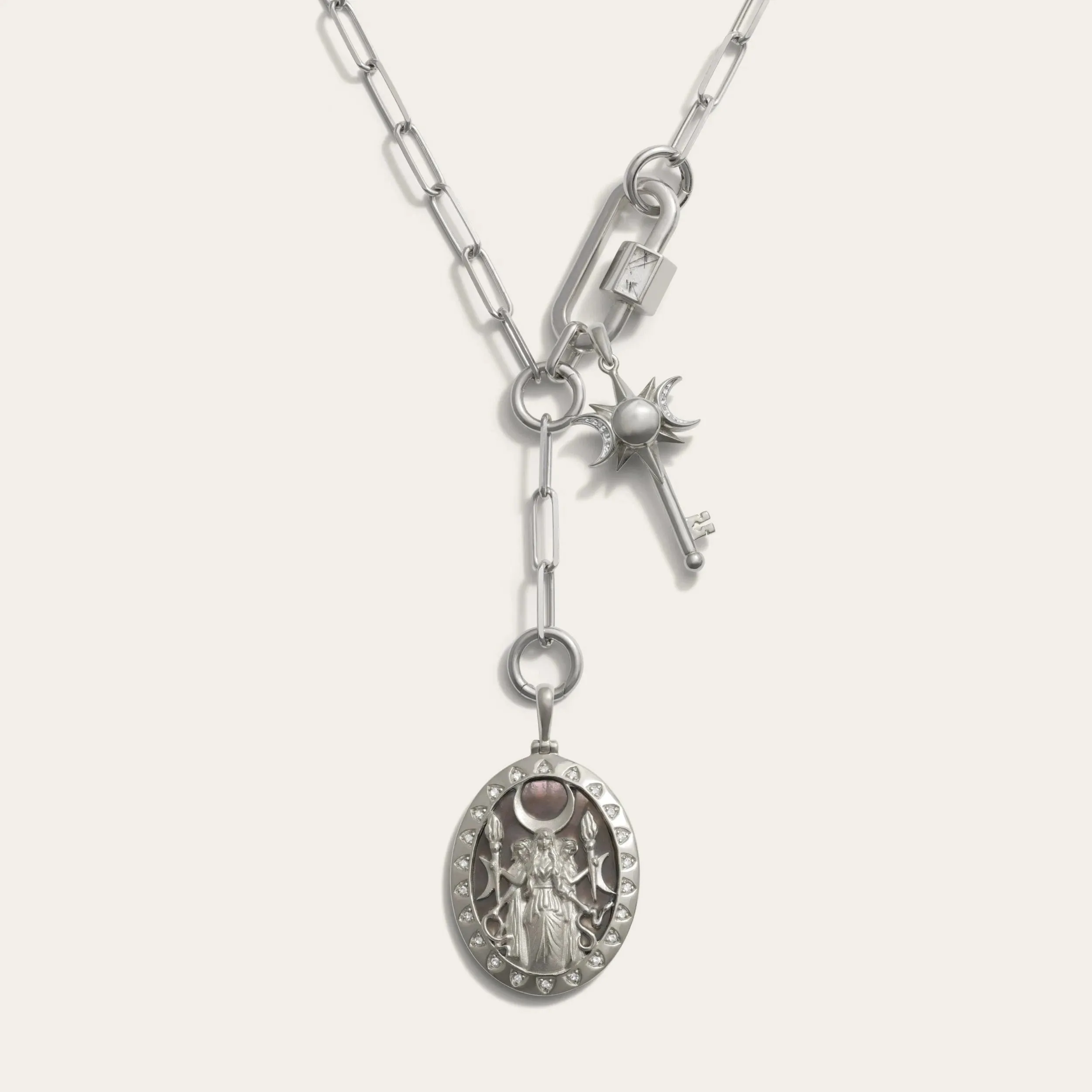 Hecate's Key Charm Lariat sold by Awe Inspired product image thumbnail 4