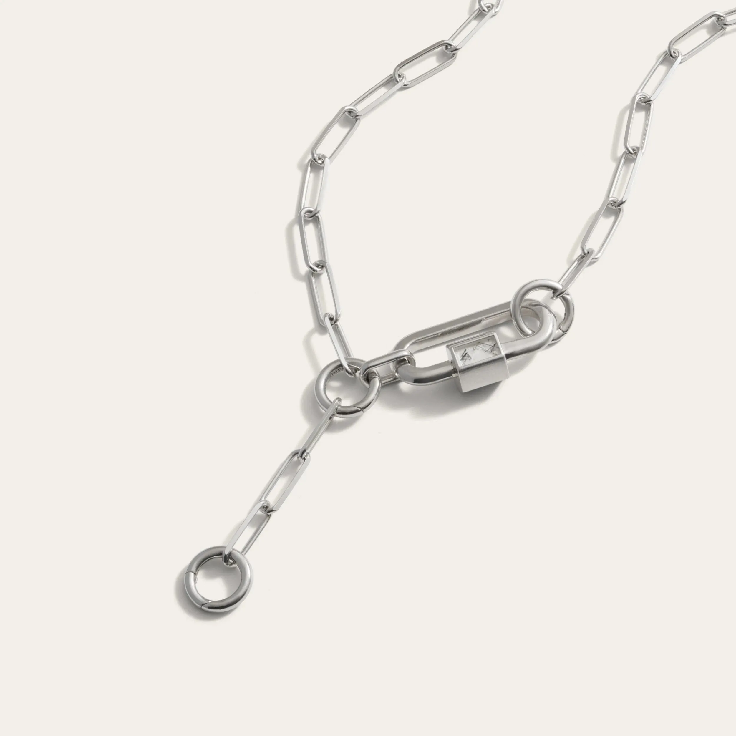 Carabiner Lariat Collector Necklace sold by Awe Inspired product image thumbnail 3