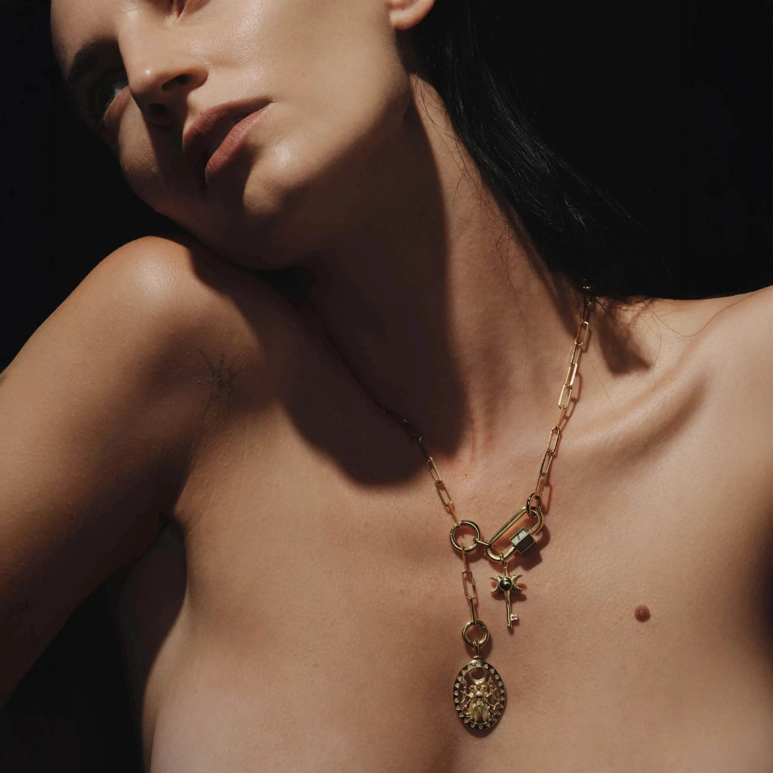 Carabiner Lariat Collector Necklace sold by Awe Inspired product image thumbnail 2