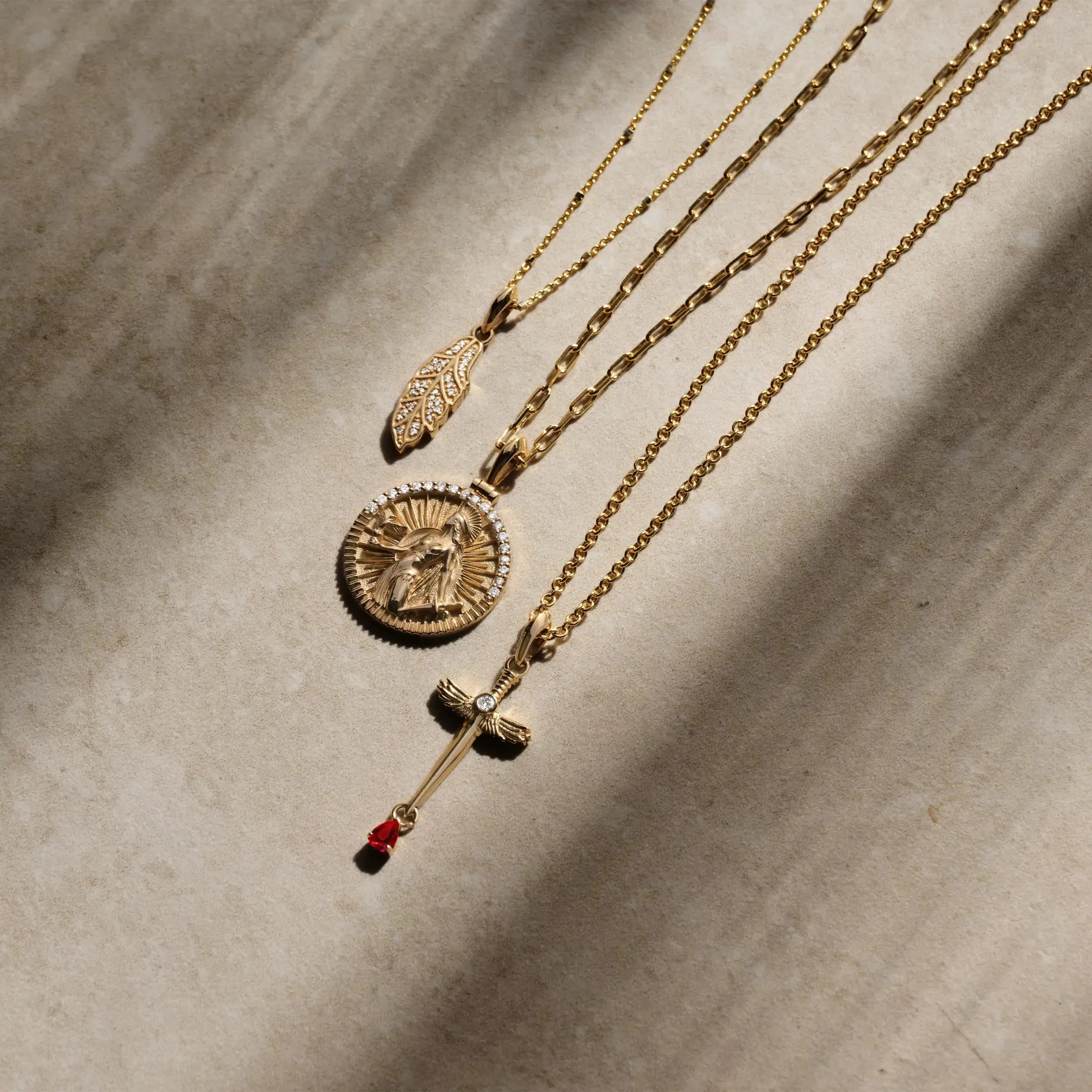 Diamond Athena Pendant sold by Awe Inspired product image thumbnail 4