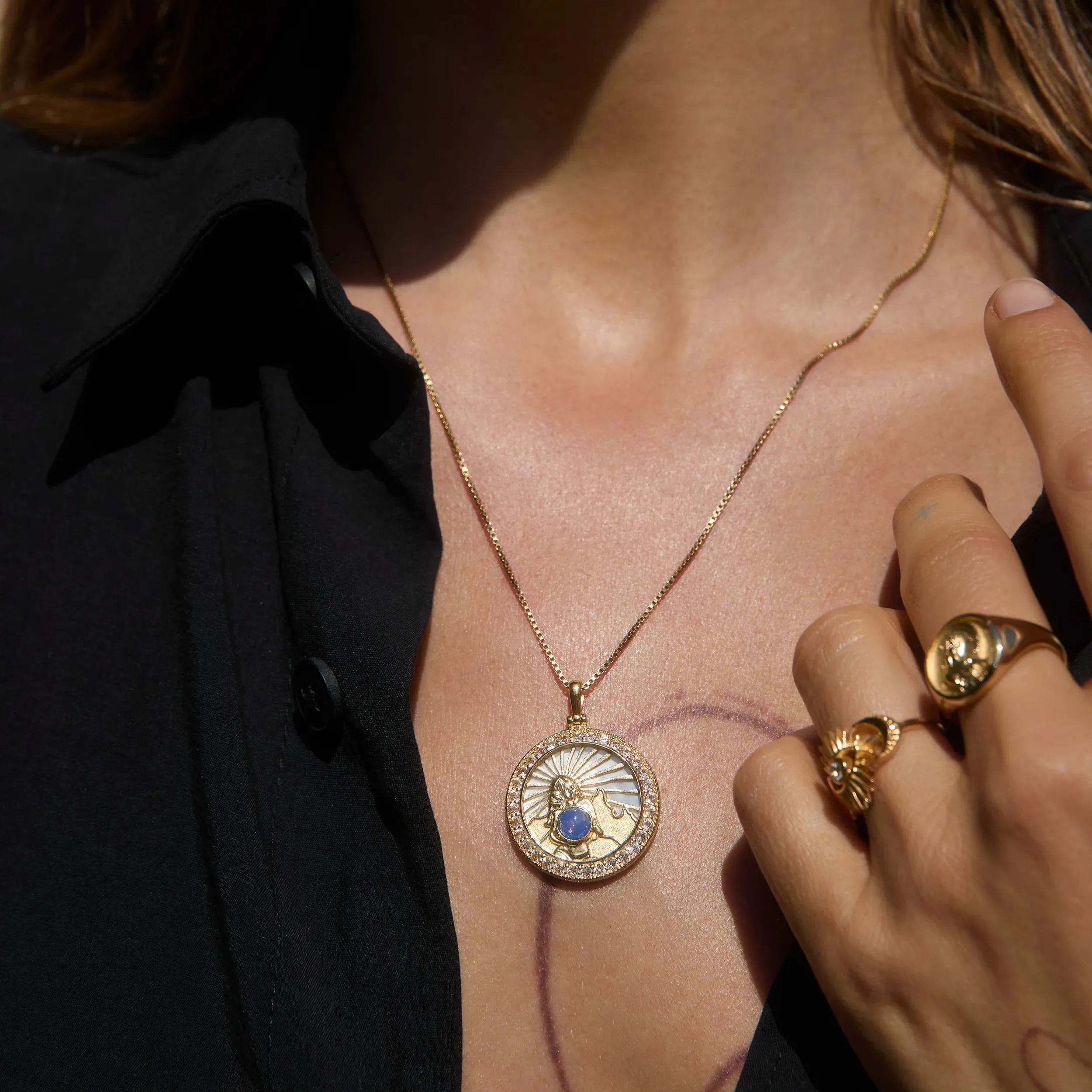 Mother Earth Pendant sold by Awe Inspired product image thumbnail 5