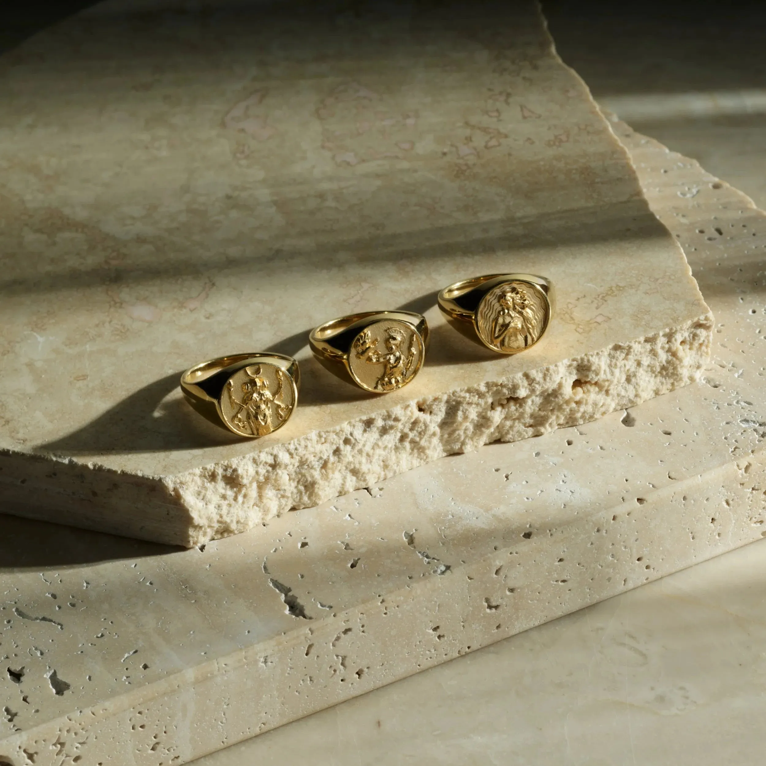 Archive Goddess Signet Ring sold by Awe Inspired product image thumbnail 4