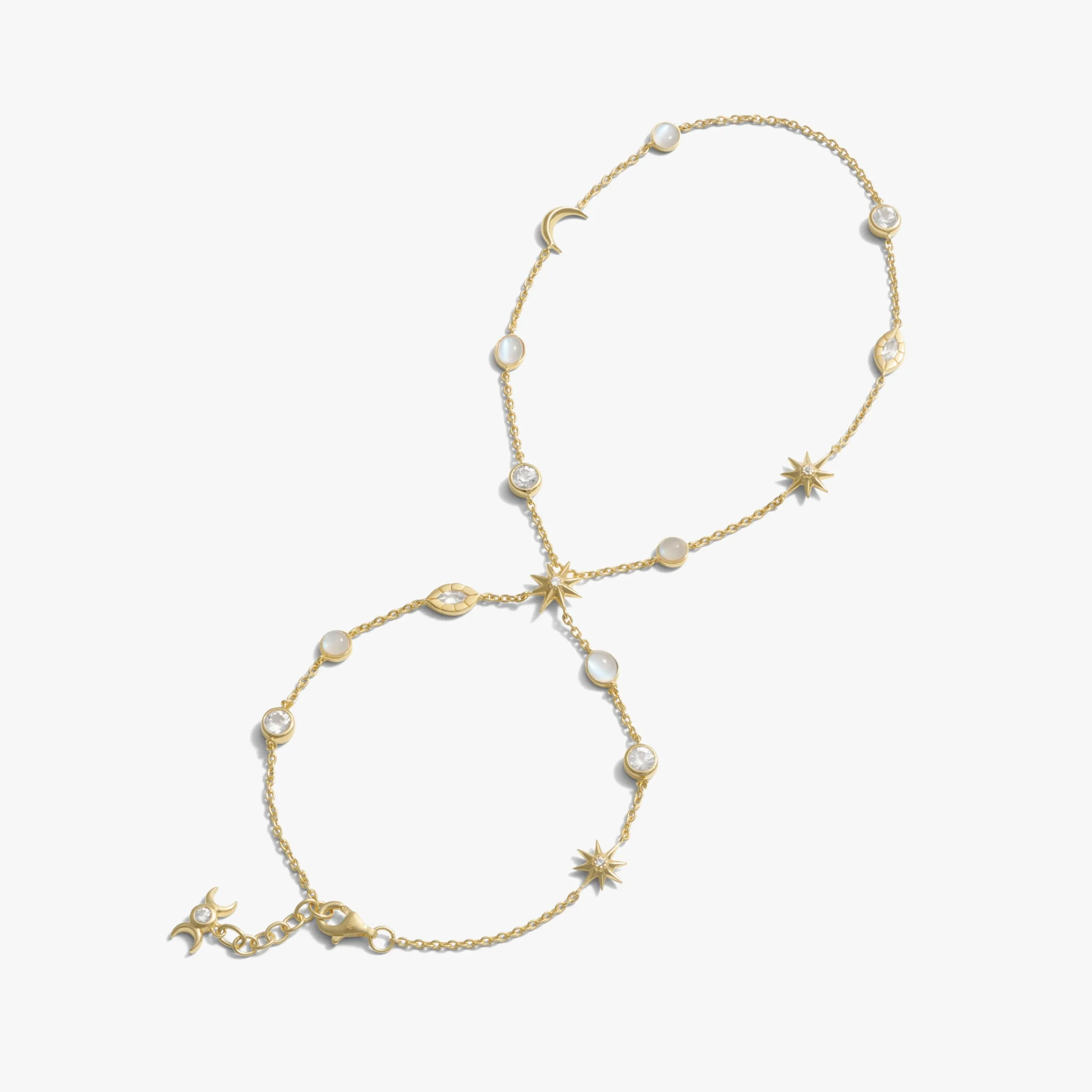 Midnight Reflection Hand Chain sold by Awe Inspired product image thumbnail 3