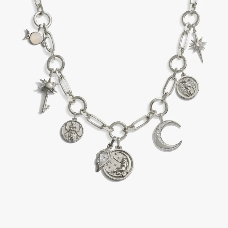 Cosmic Statement Charm Necklace sold by Awe Inspired