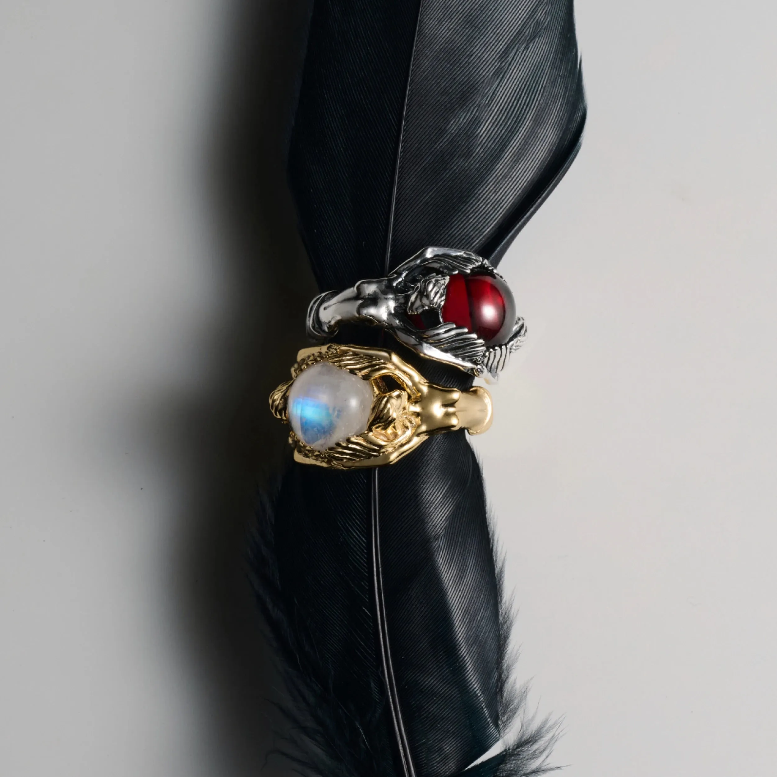 Fallen Angels Cabochon Ring sold by Awe Inspired product image thumbnail 3