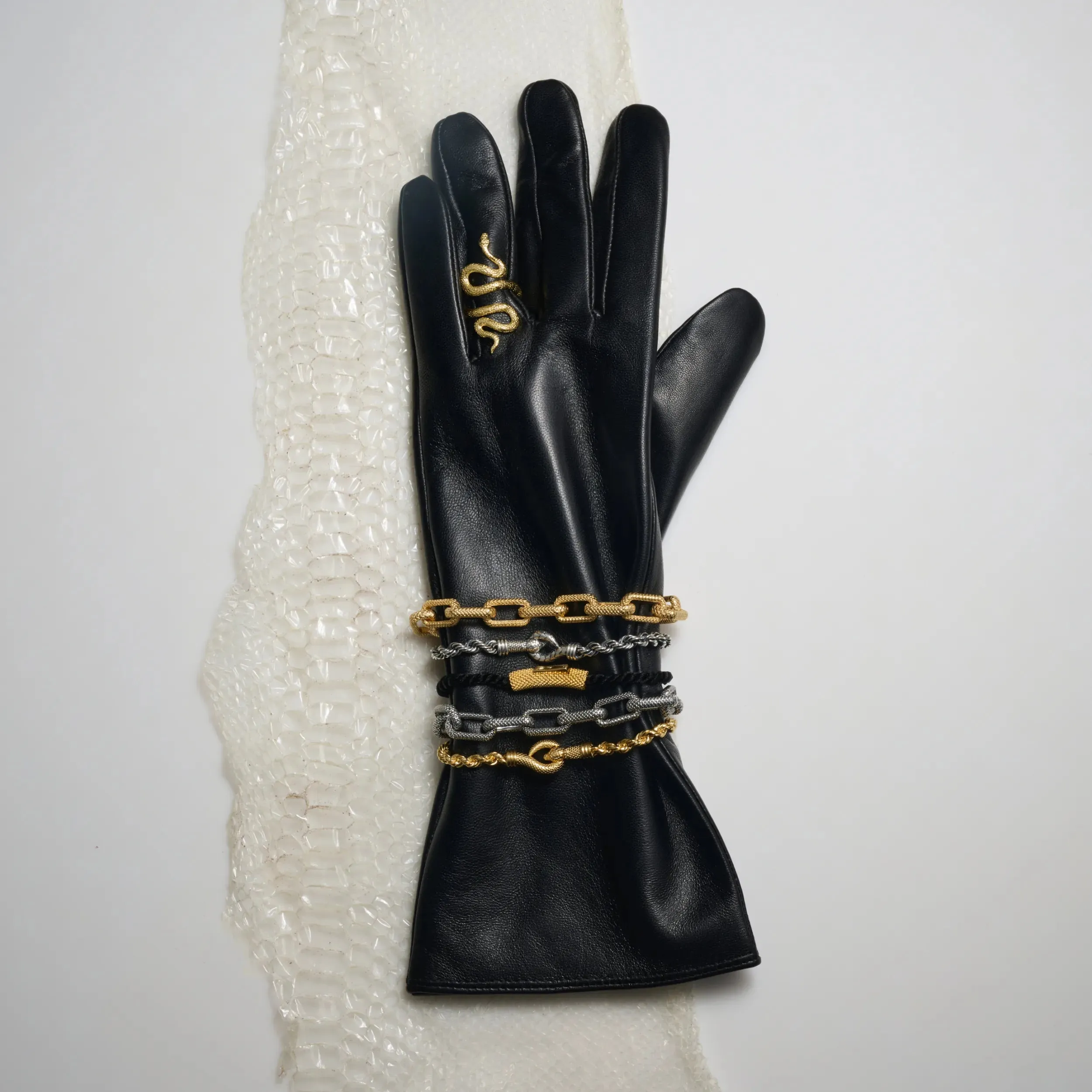 Ouroboros Snake Bracelet sold by Awe Inspired product image thumbnail 5