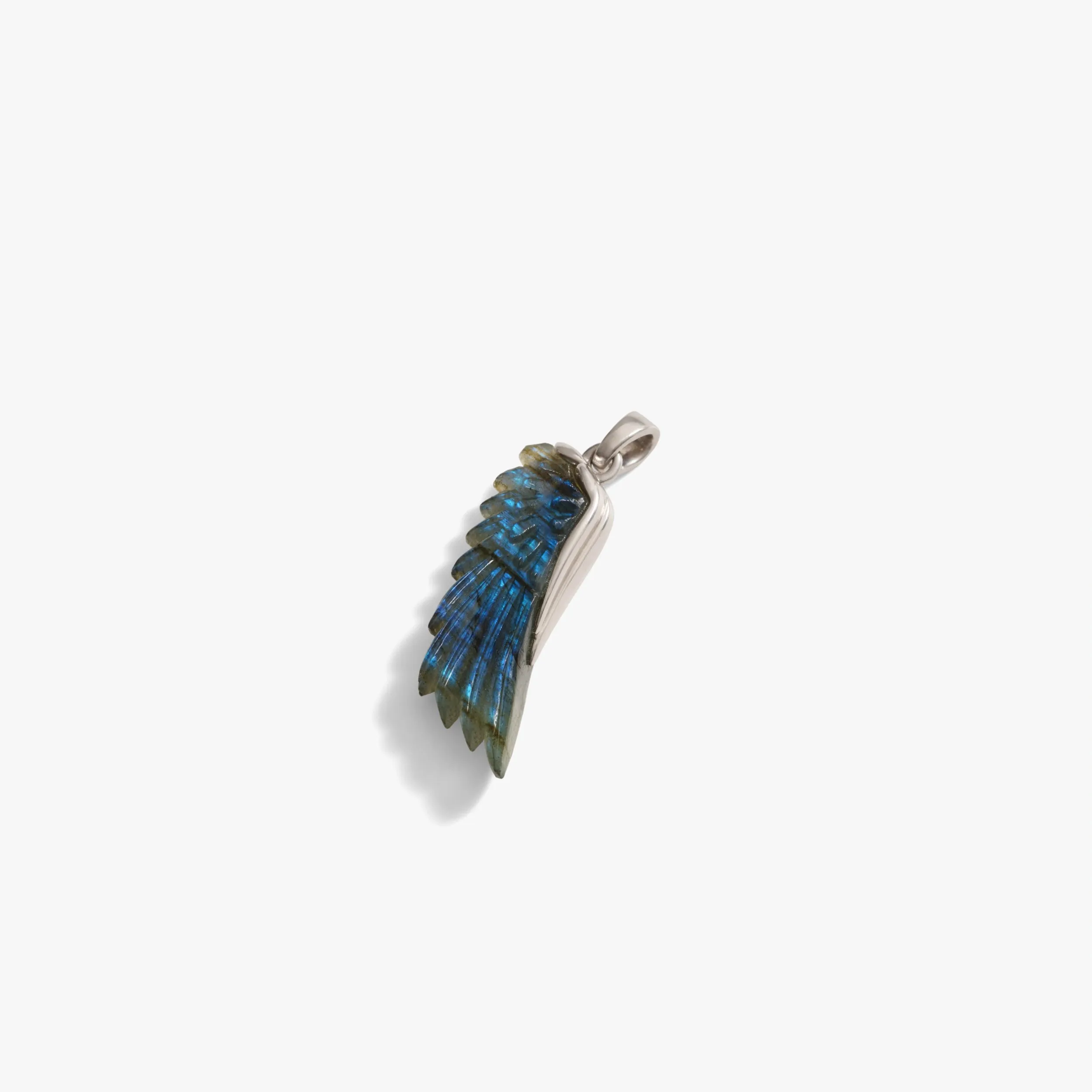 Carved Gemstone Wing Amulet sold by Awe Inspired product image thumbnail 5
