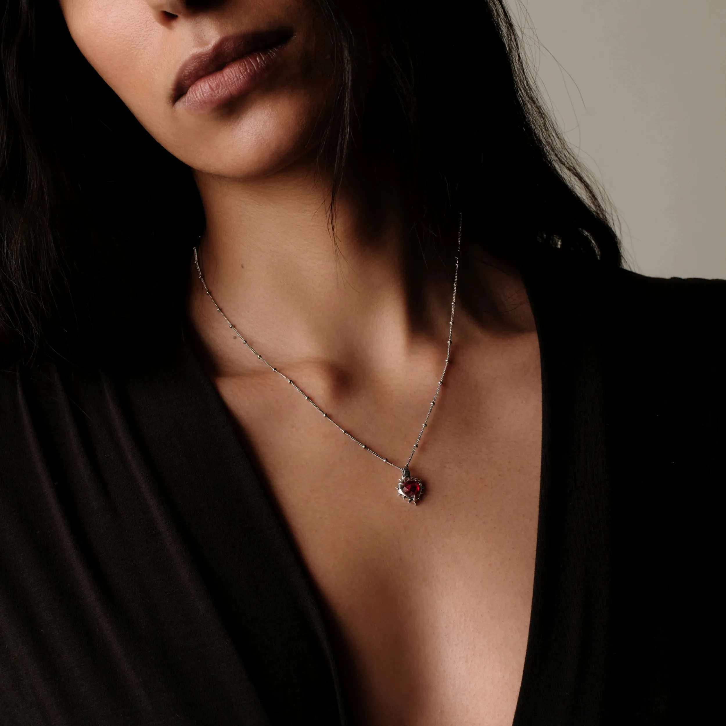 Heart of Thorns Amulet sold by Awe Inspired product image thumbnail 2