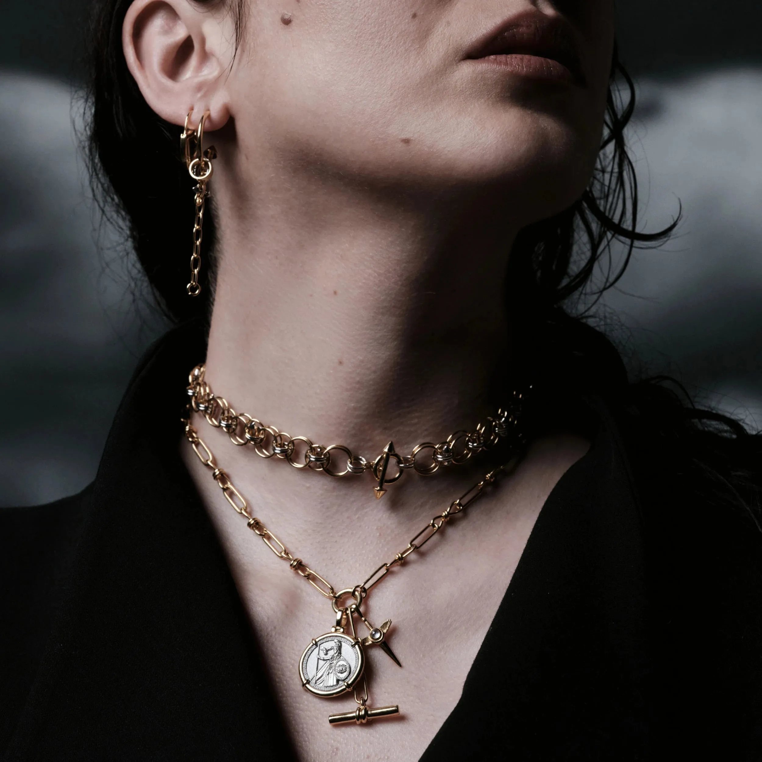 Athena's Dagger Charm Lariat sold by Awe Inspired product image thumbnail 2