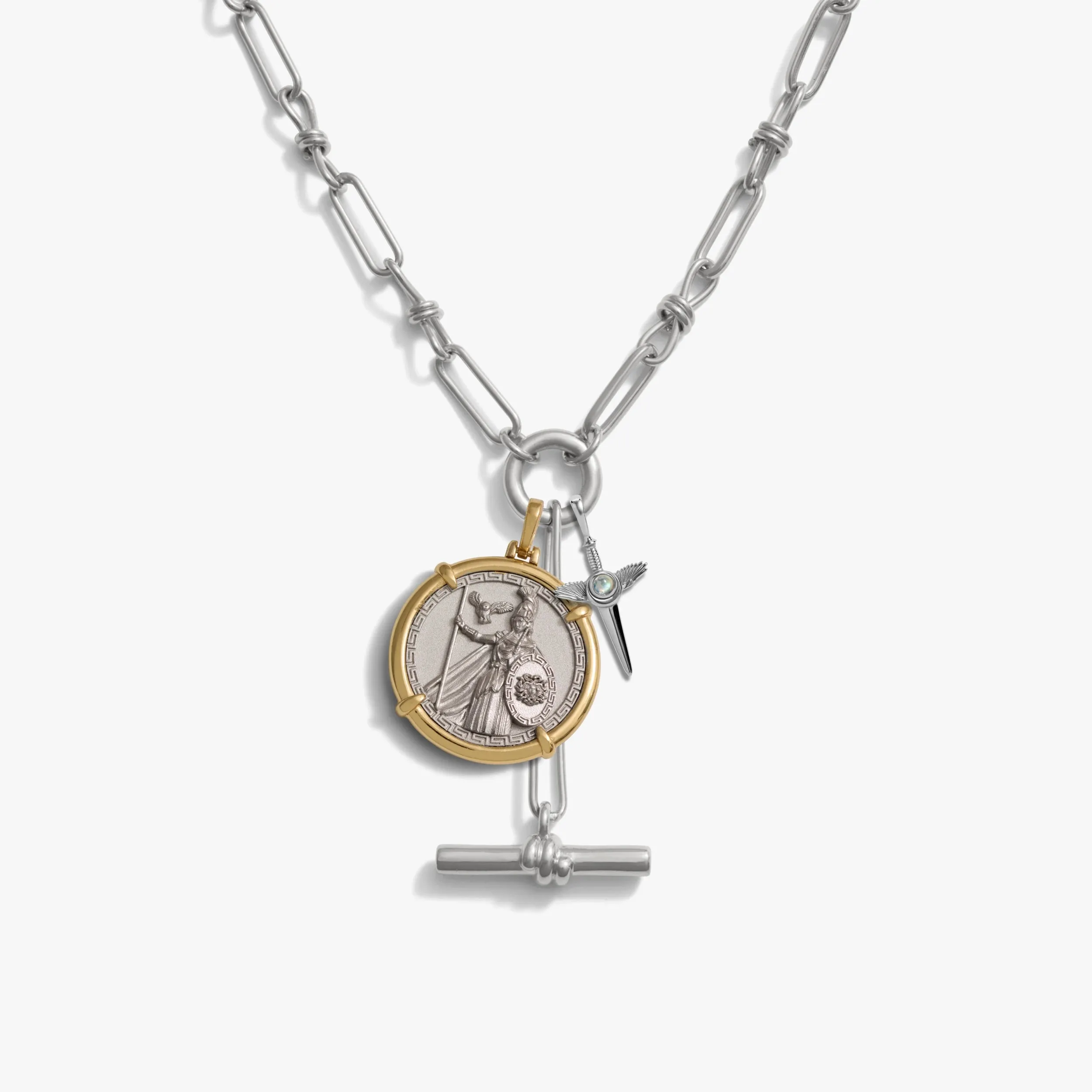 Athena's Dagger Charm Lariat sold by Awe Inspired product image thumbnail 4