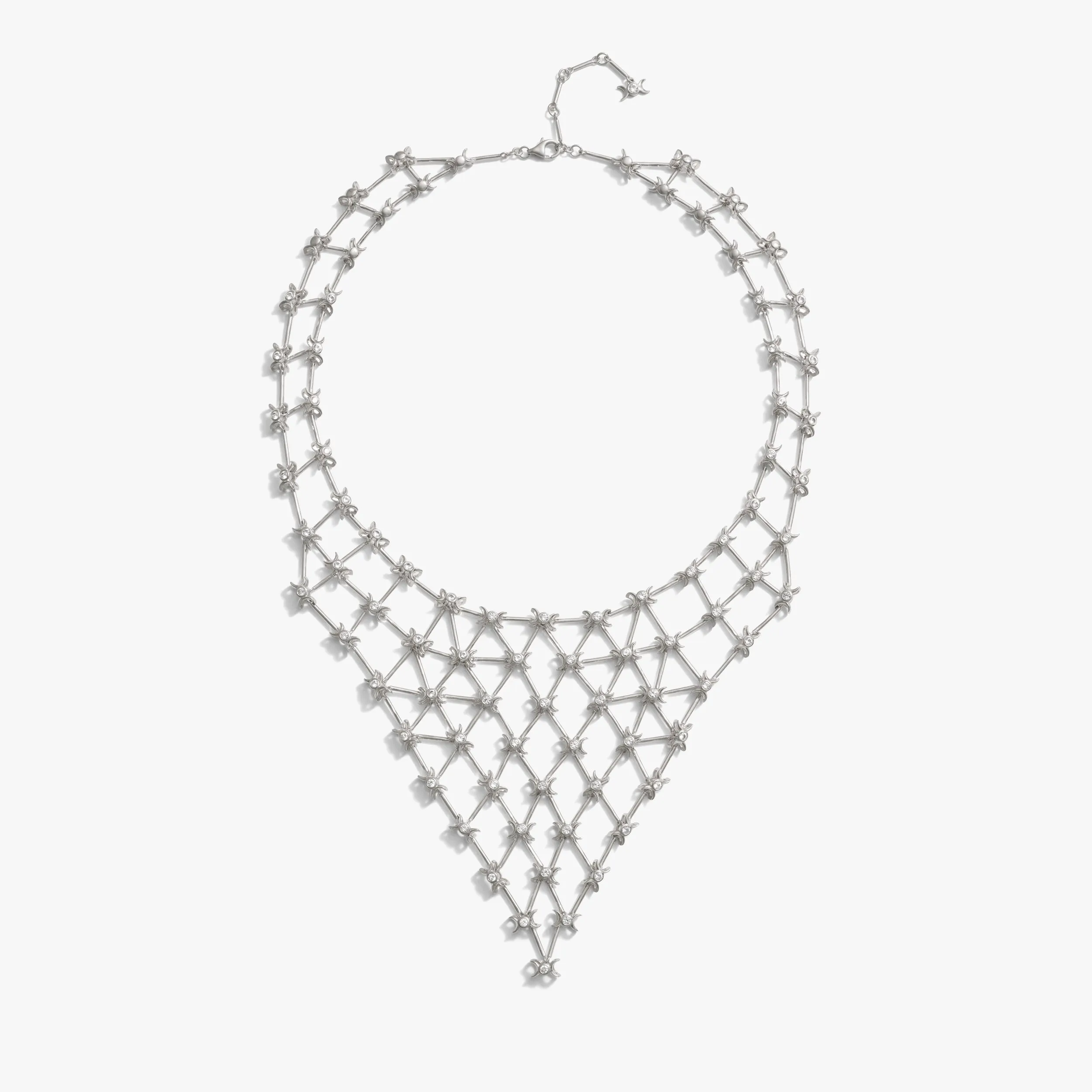 Sapphire Chainmail Bib sold by Awe Inspired