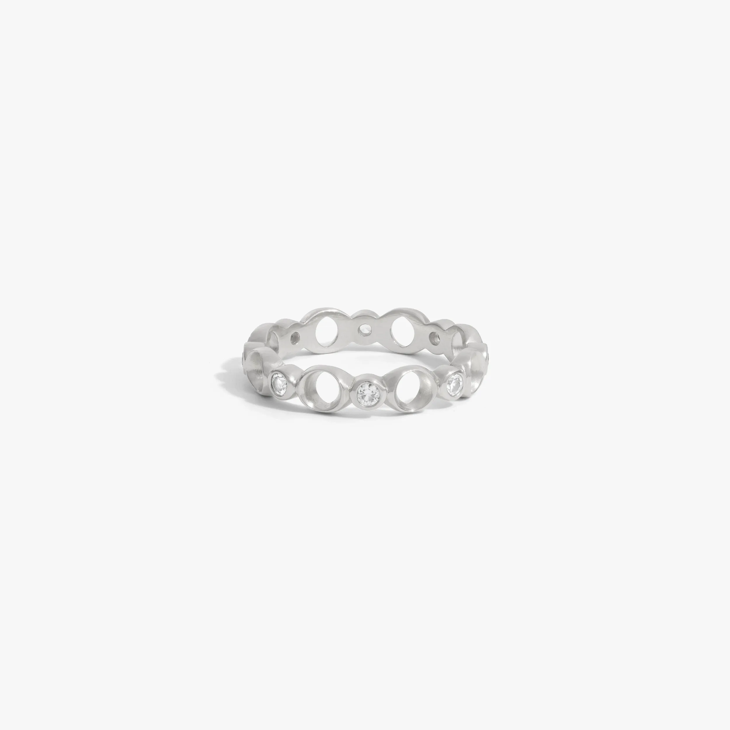 Sapphire Triple Moon Band sold by Awe Inspired product image thumbnail 5