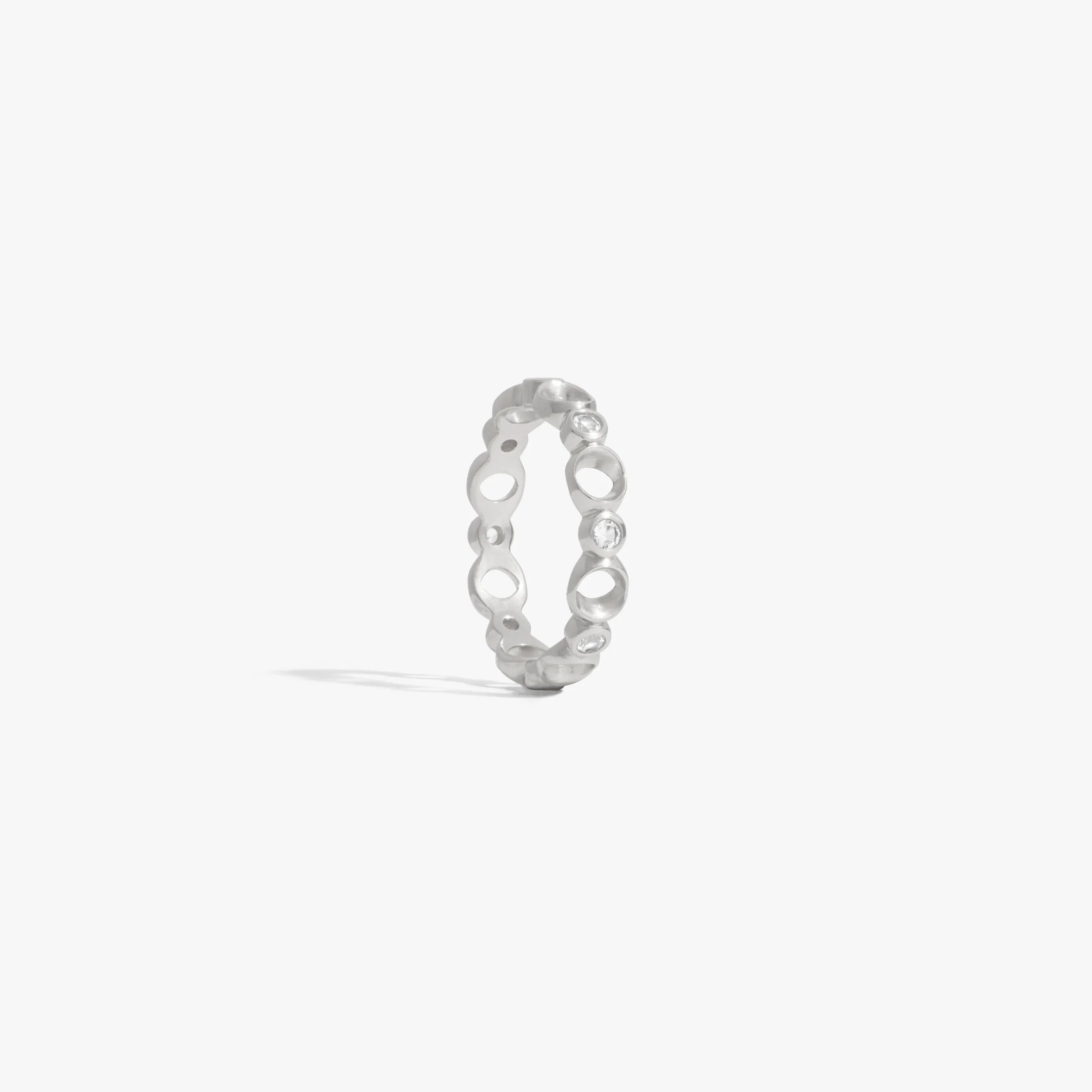 Sapphire Triple Moon Band sold by Awe Inspired product image thumbnail 4