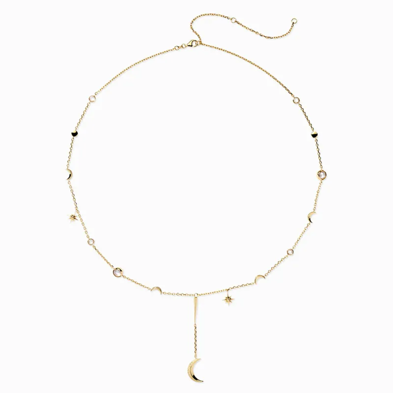 Promise The Moon Lariat Necklace sold by Awe Inspired