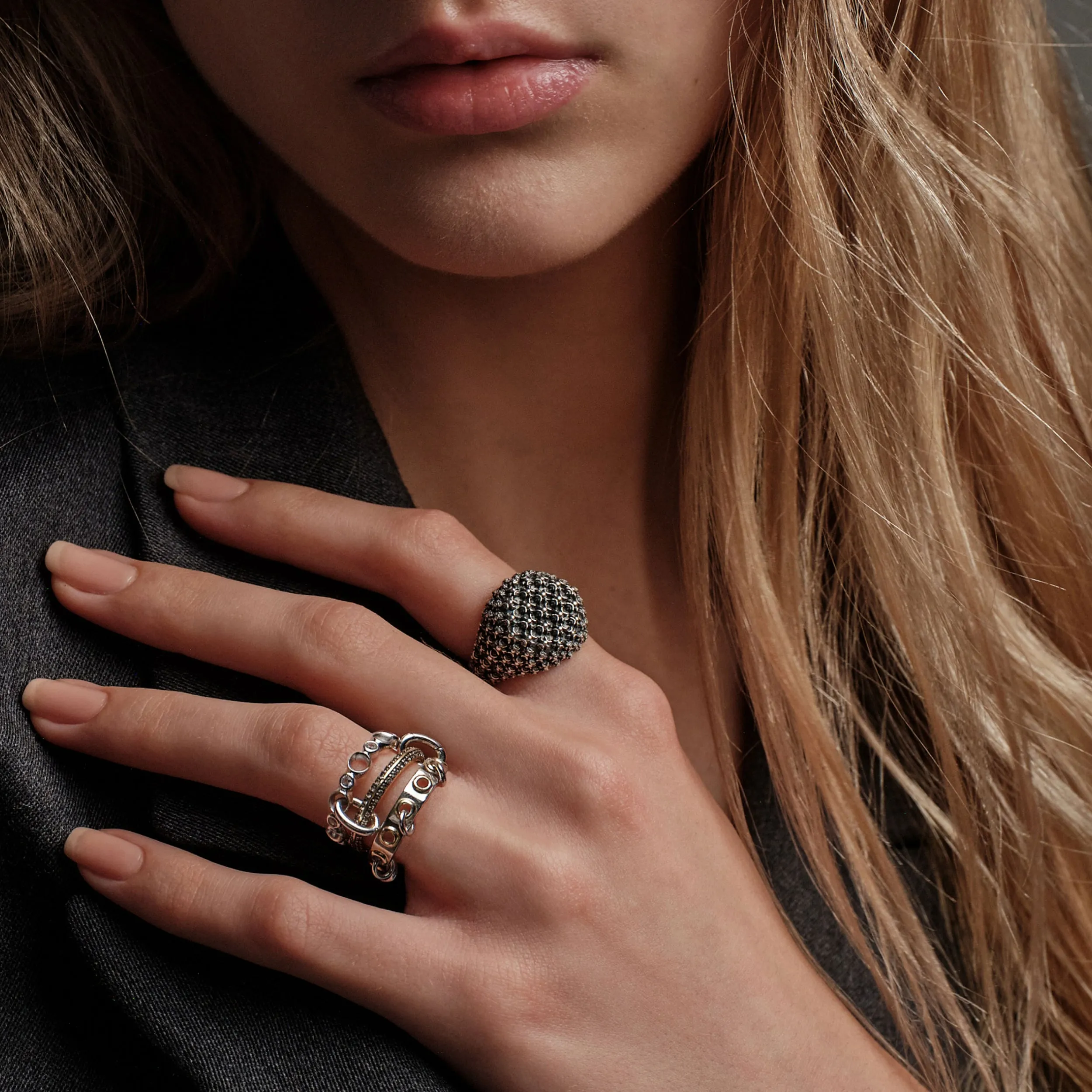 Armor Ring Stack sold by Awe Inspired product image thumbnail 2