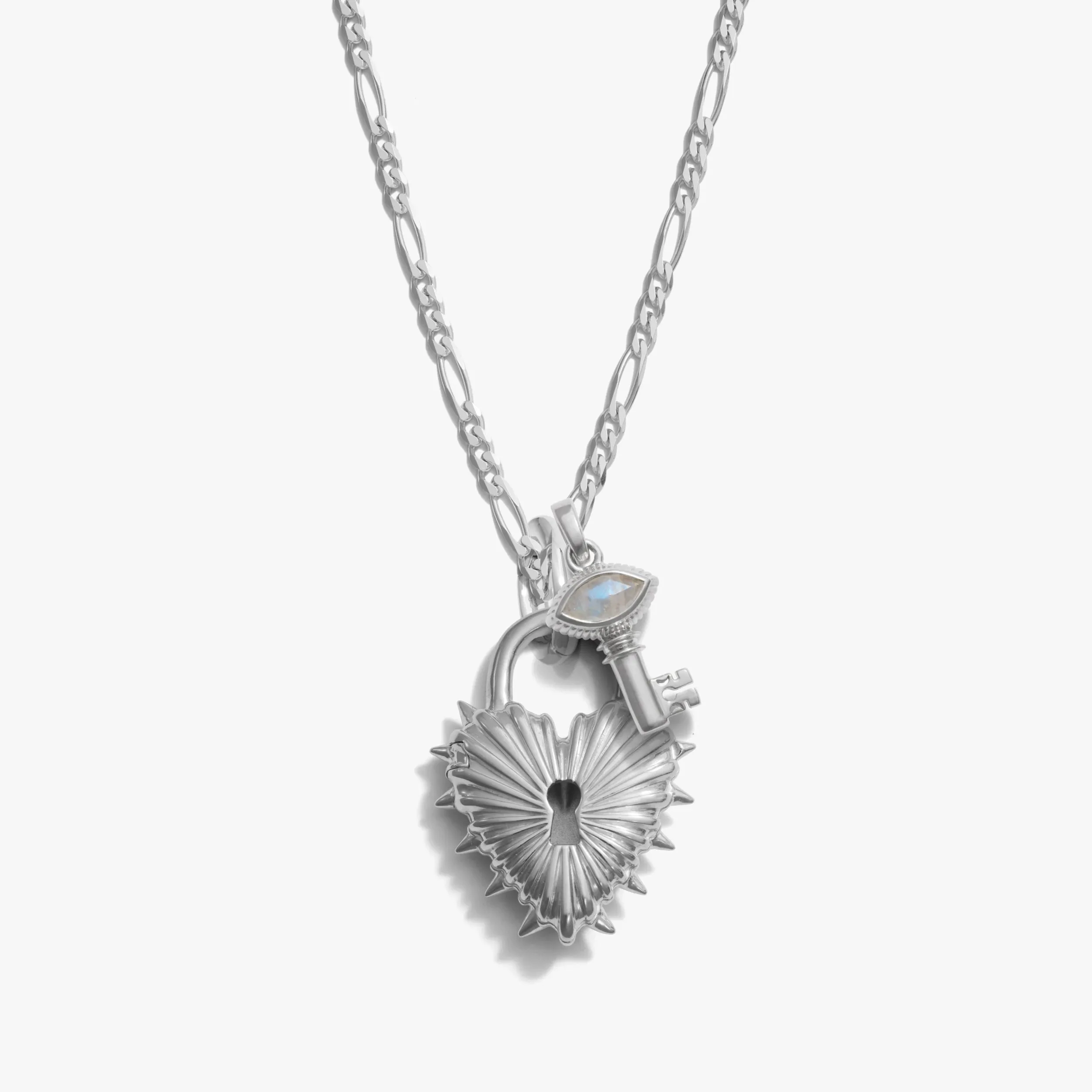 Lock and Key Necklace Set sold by Awe Inspired product image thumbnail 3