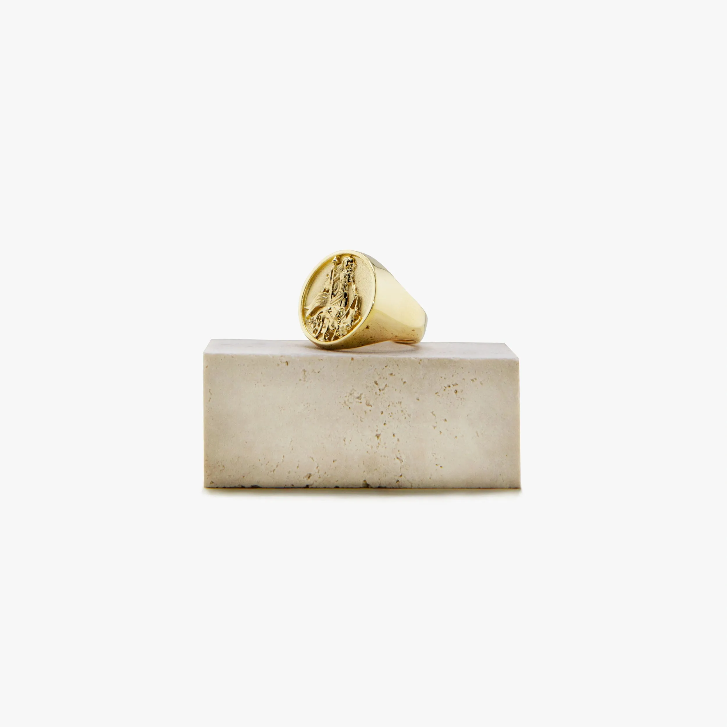 Archive Freya Large Signet Ring sold by Awe Inspired product image thumbnail 4