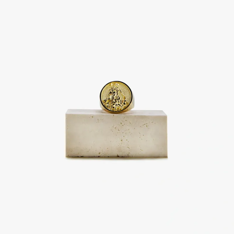 Archive Freya Large Signet Ring made by Awe Inspired