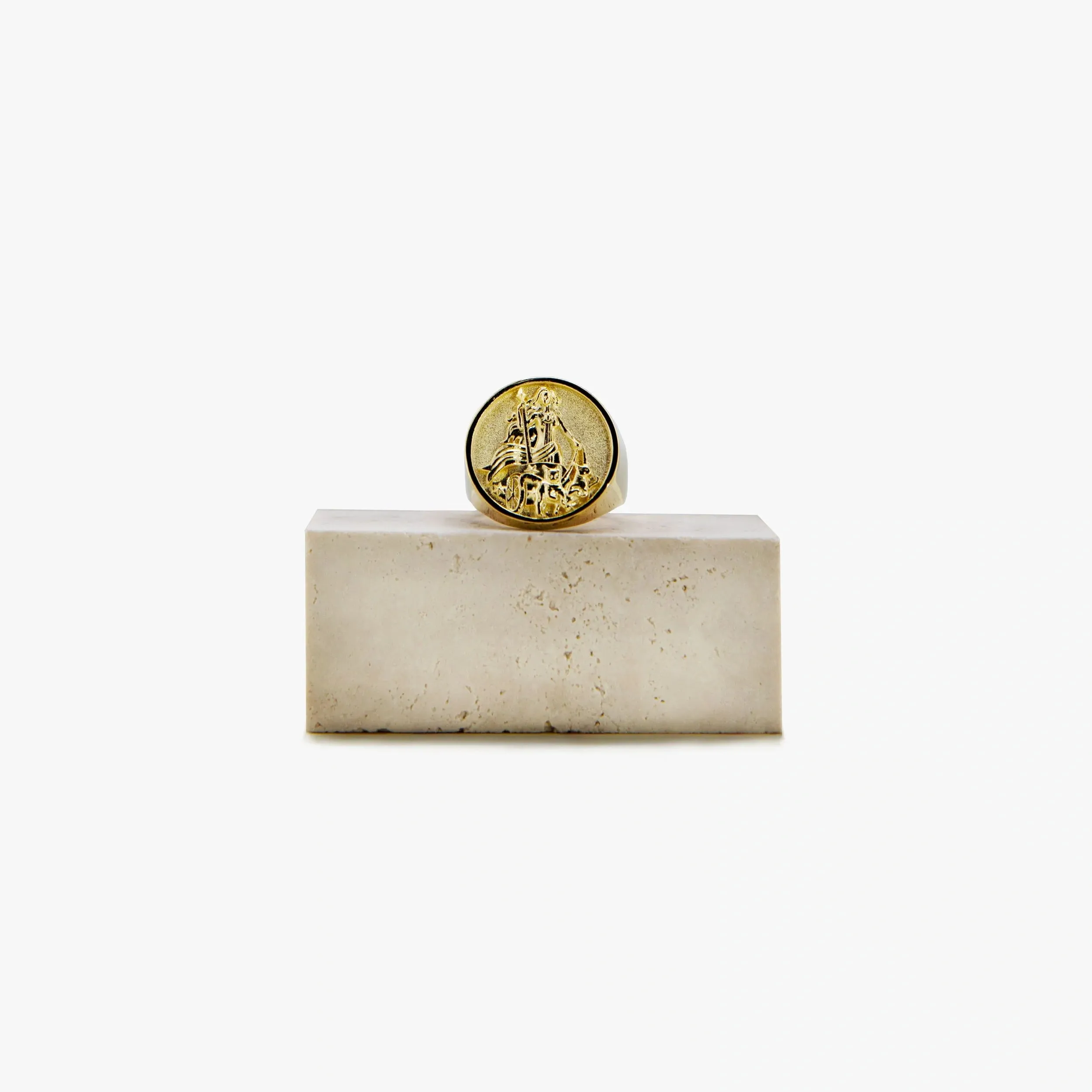 Archive Freya Large Signet Ring sold by Awe Inspired