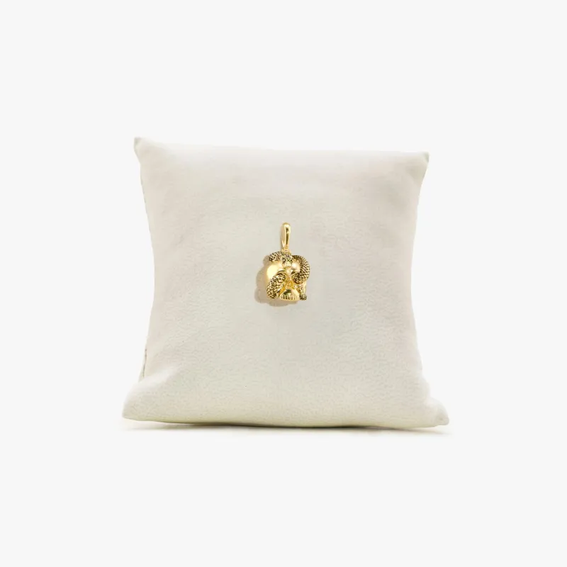 Archive Early Stage Serpent Skull Pendant made by Awe Inspired