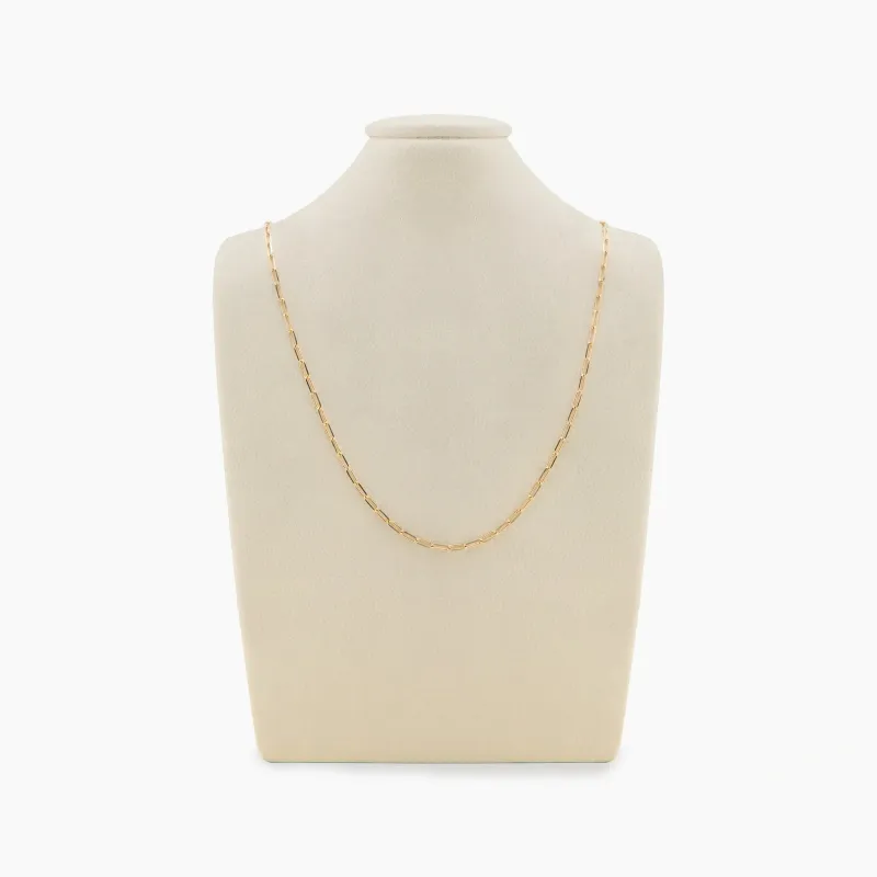 Archive Dainty Long Paperclip Chain sold by Awe Inspired