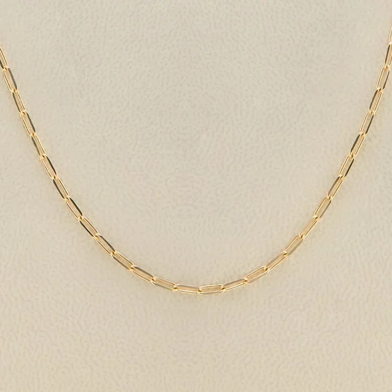 Archive Dainty Long Paperclip Chain sold by Awe Inspired product image thumbnail 2