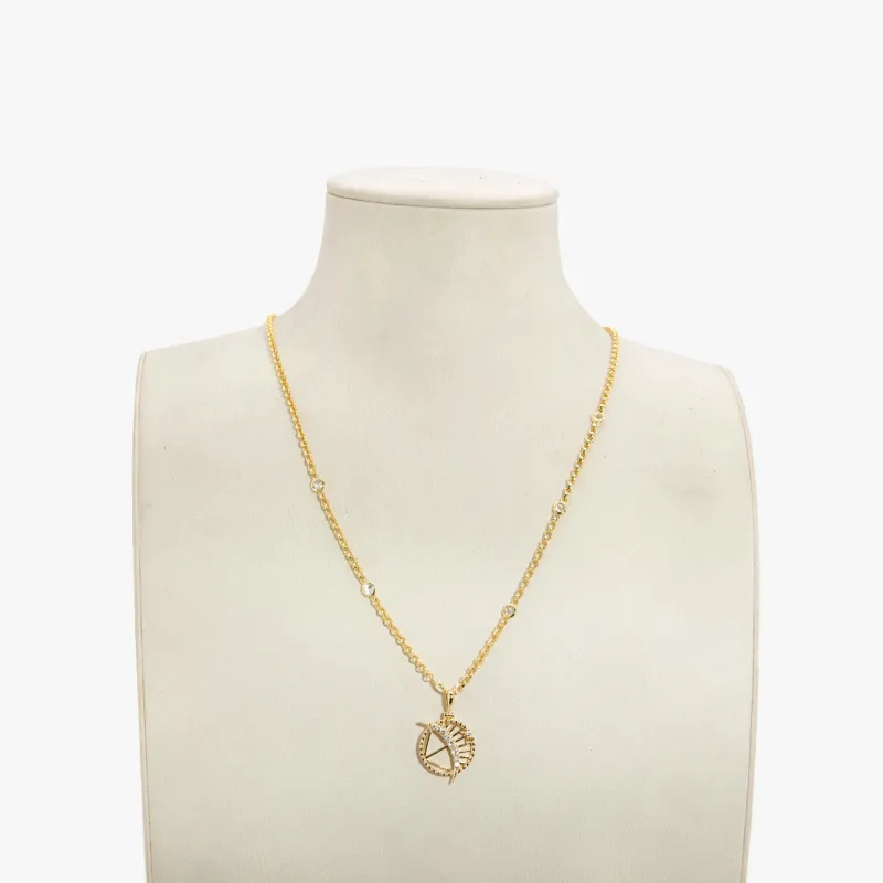 Archive Bow & Arrow Station Necklace made by Awe Inspired