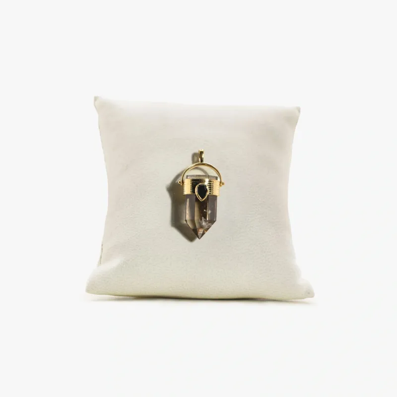 Archive Meditation Crystal Pendant made by Awe Inspired