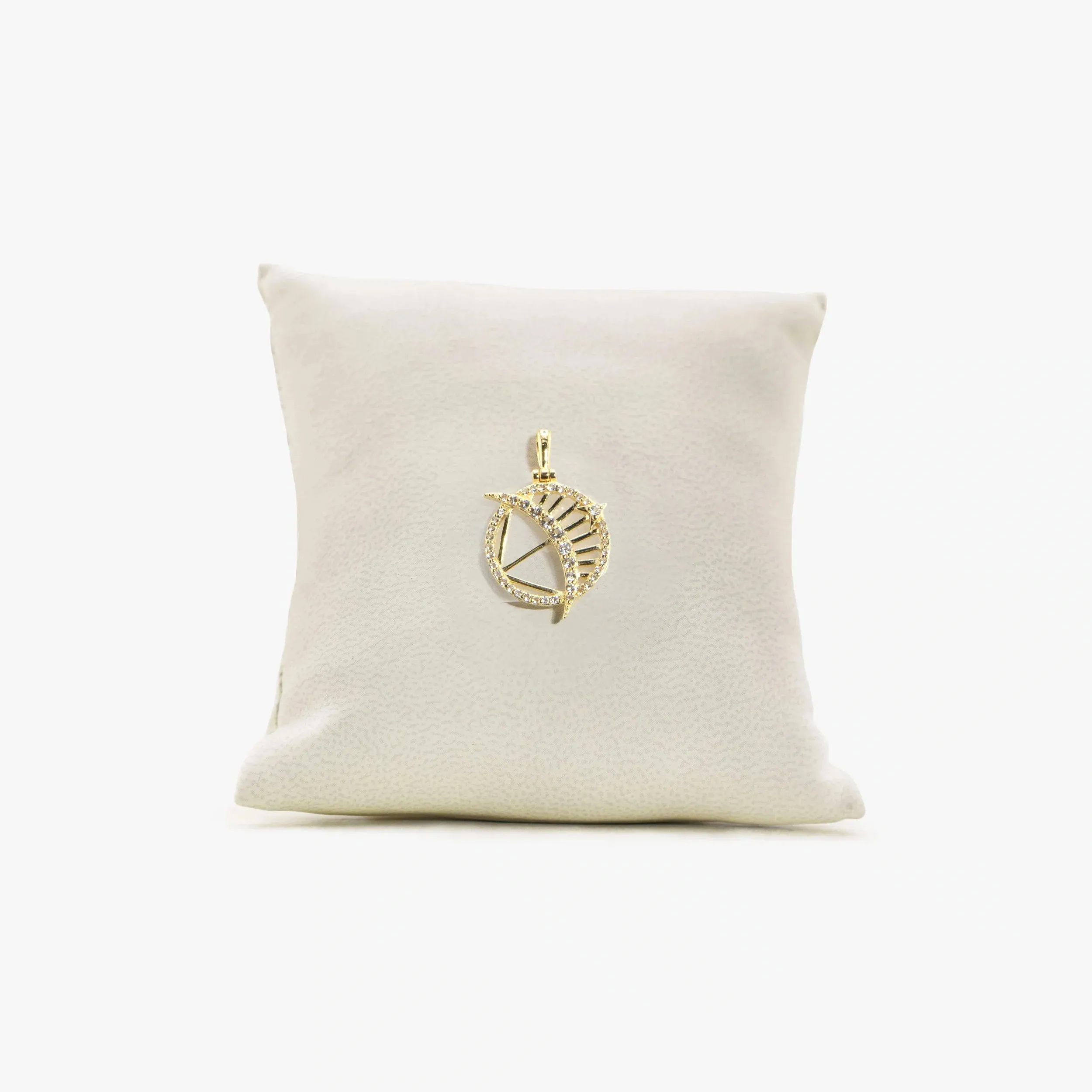 Archive Pave Bow & Arrow Amulet sold by Awe Inspired