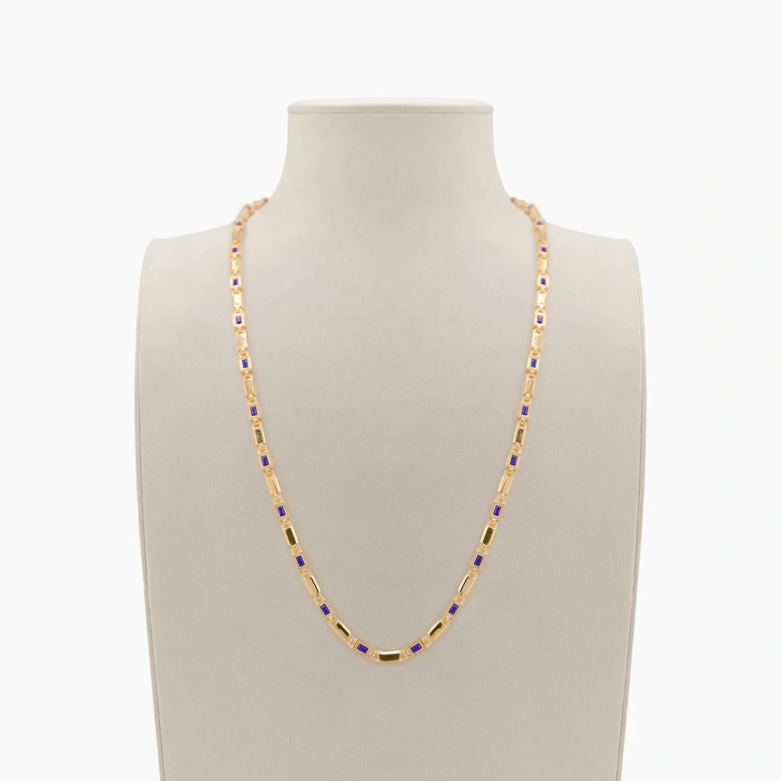 Archive Geo Link Tennis Necklace sold by Awe Inspired