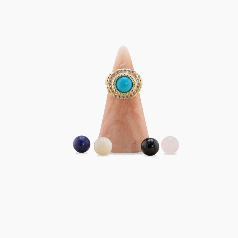 Archive Orbis Round Ring made by Awe Inspired