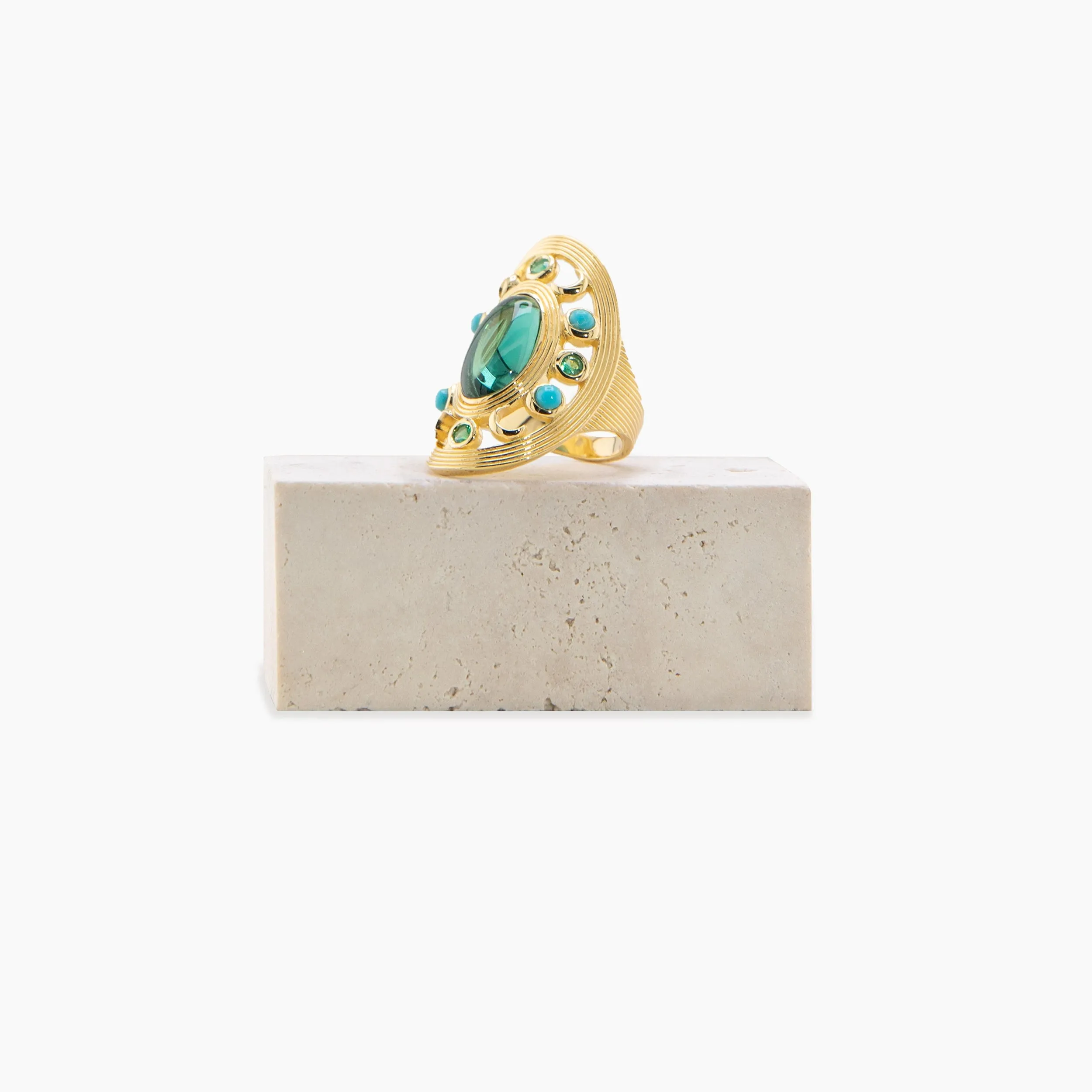 Archive Moon & Mandala Ring sold by Awe Inspired product image thumbnail 2