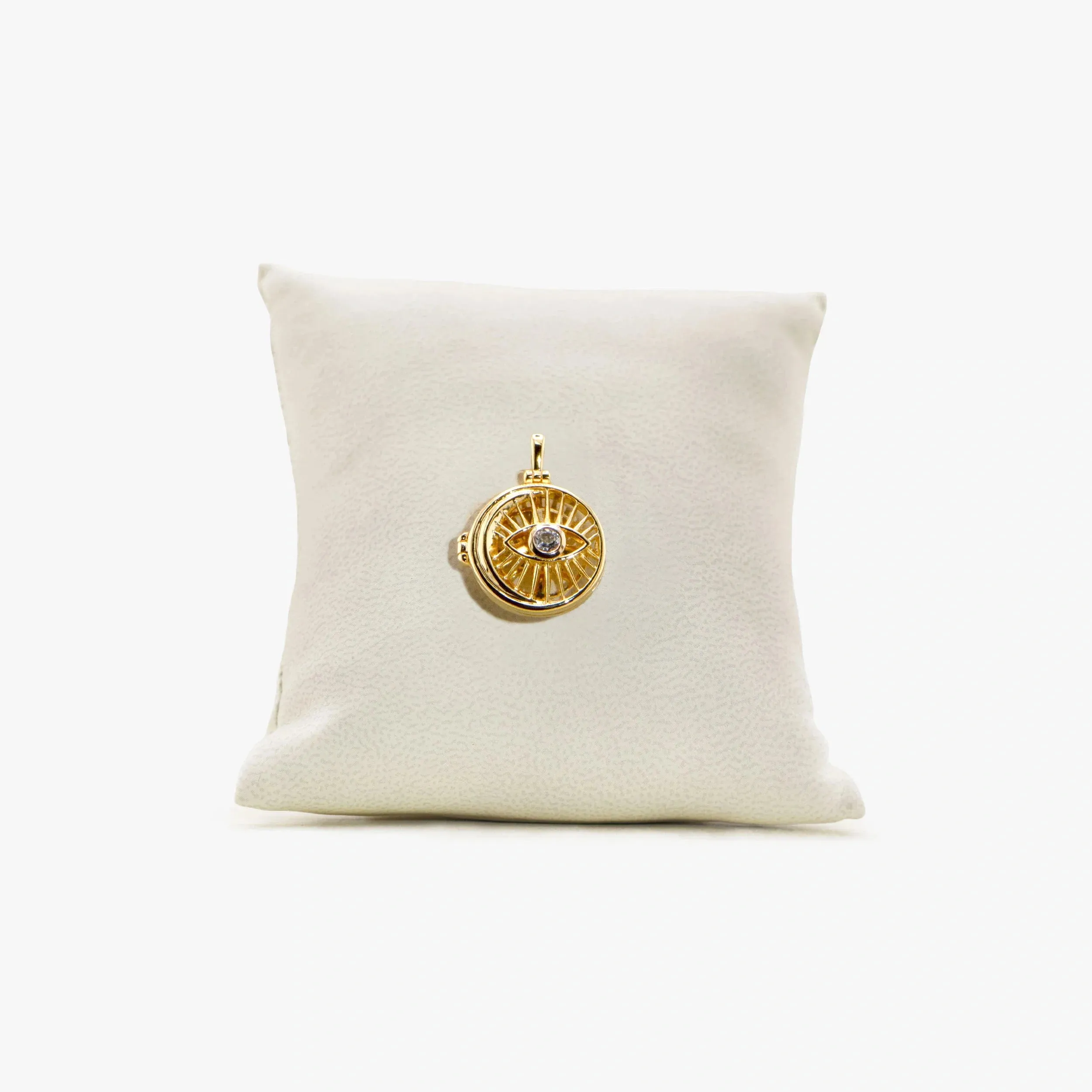 Archive Watchful Eye & Compass Locket sold by Awe Inspired