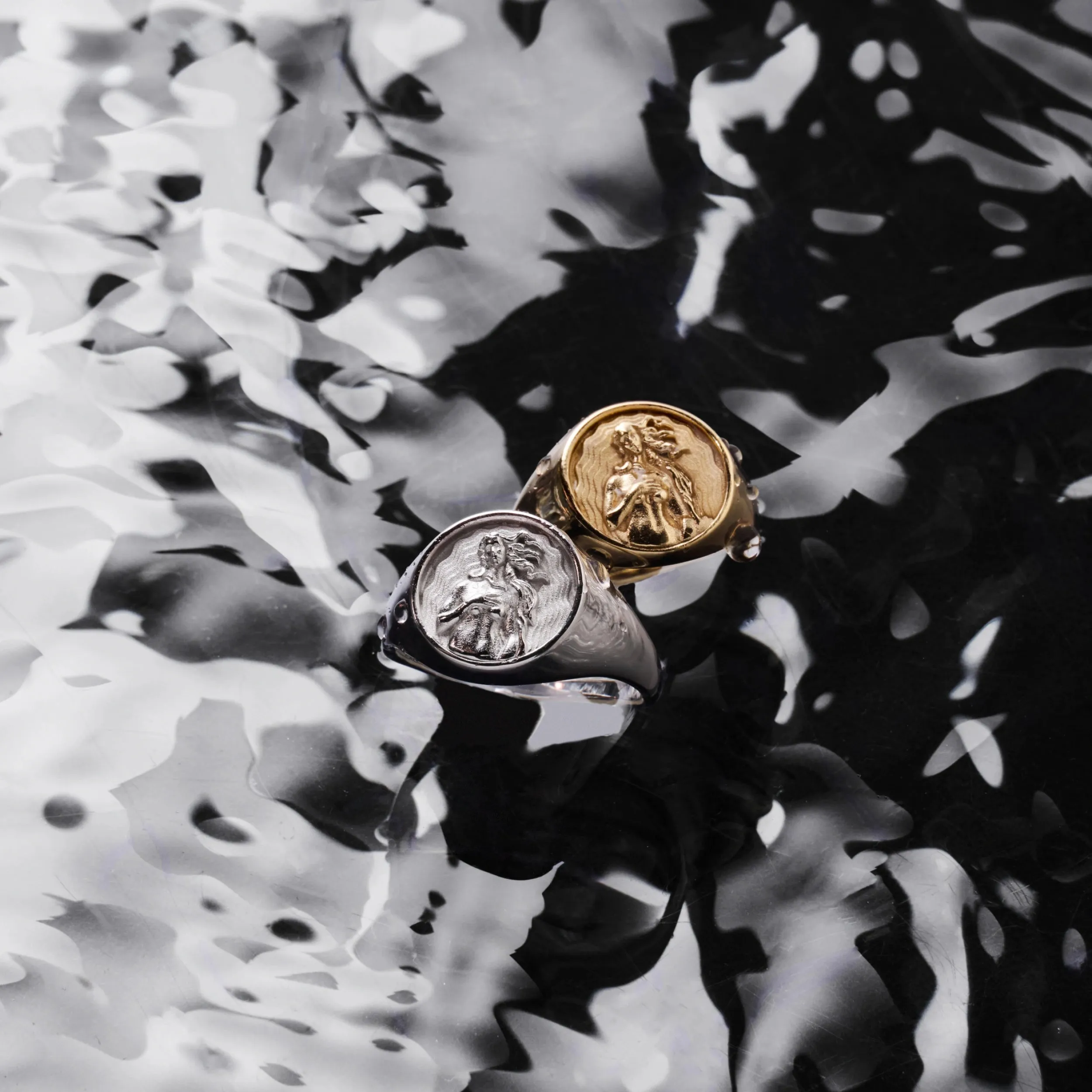 Special Offer Goddess Signet Ring sold by Awe Inspired product image thumbnail 3