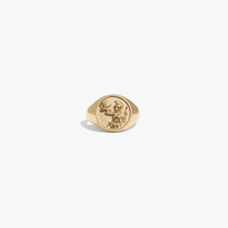 Special Offer Goddess Signet Ring made by Awe Inspired