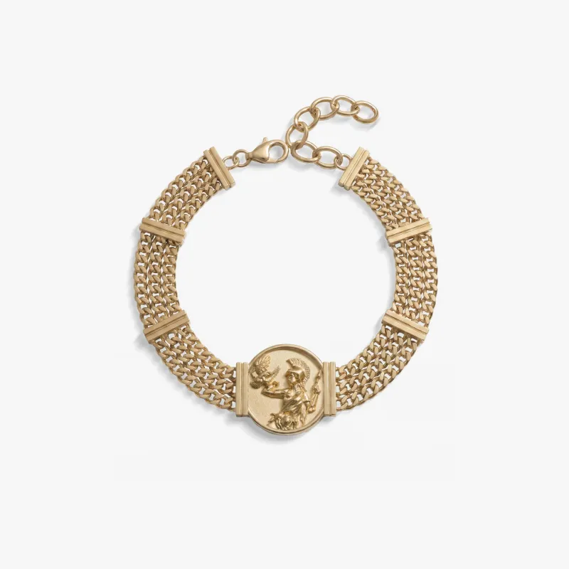 Athena Goddess Bracelet made by Awe Inspired