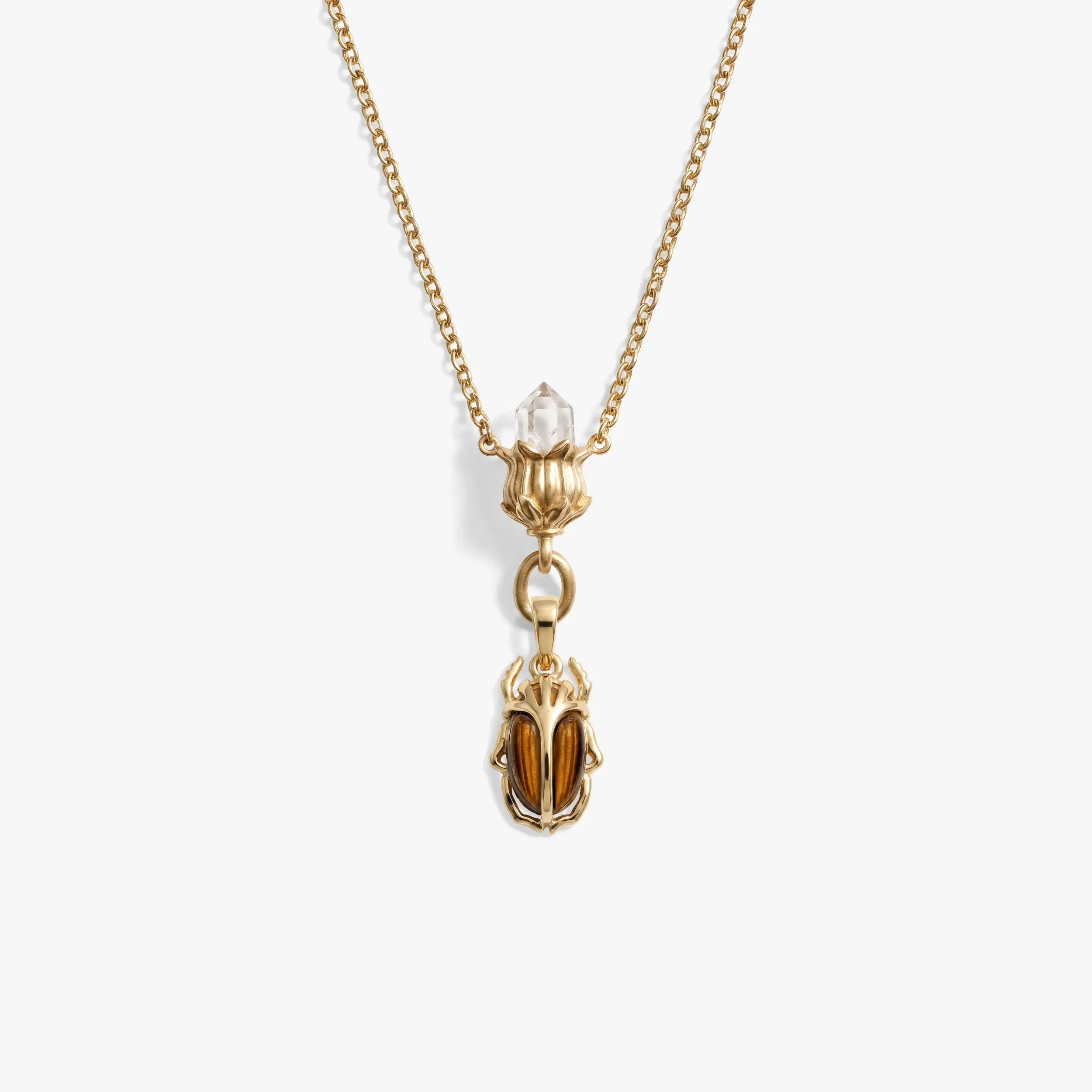 Deathwatch Beetle Collector Necklace sold by Awe Inspired