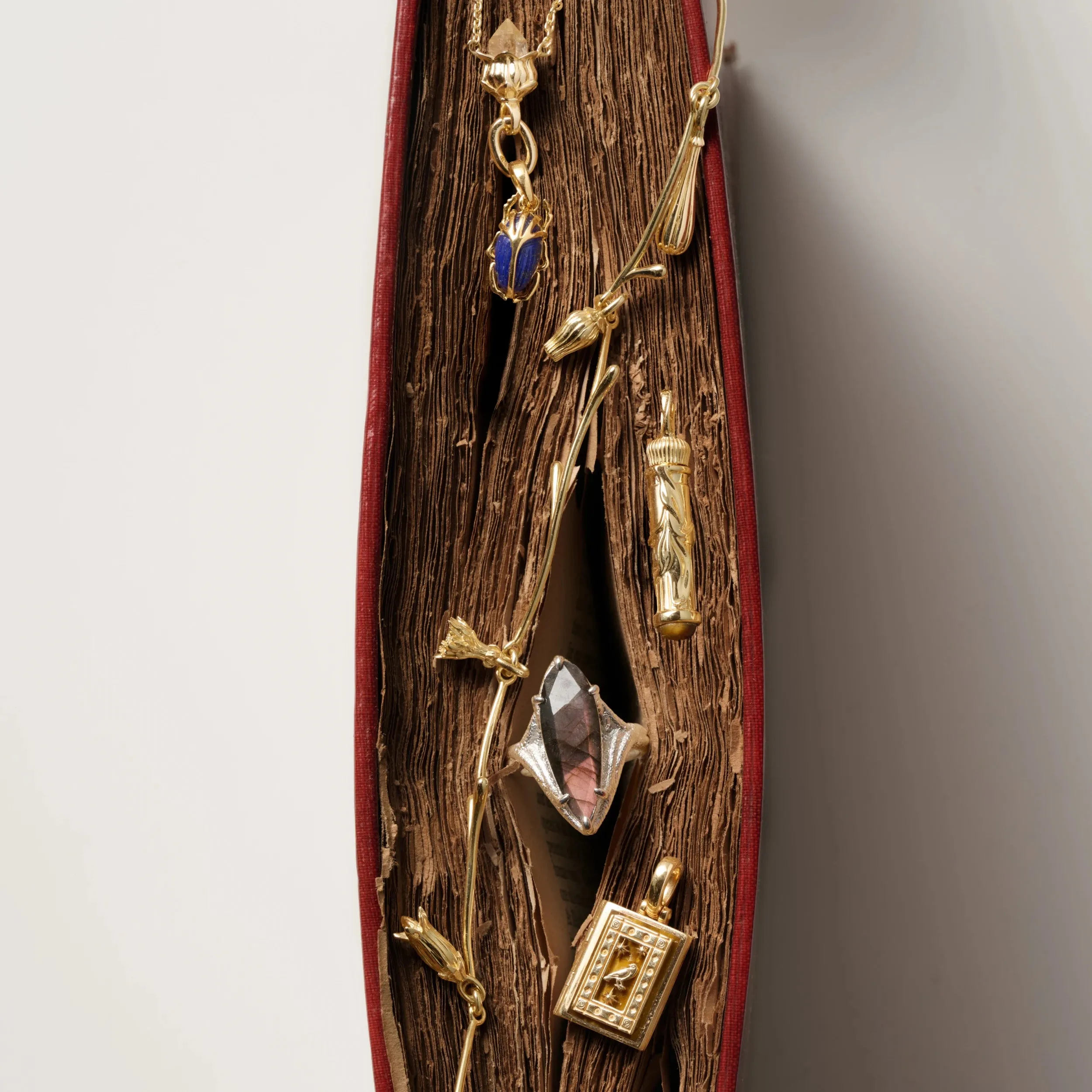 Deathwatch Beetle Collector Necklace sold by Awe Inspired product image thumbnail 4