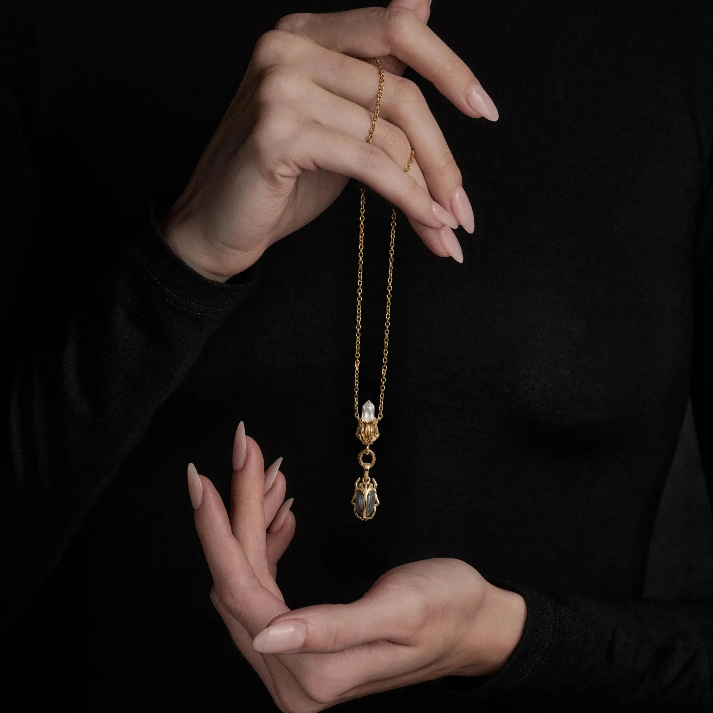 Deathwatch Beetle Collector Necklace sold by Awe Inspired product image thumbnail 5